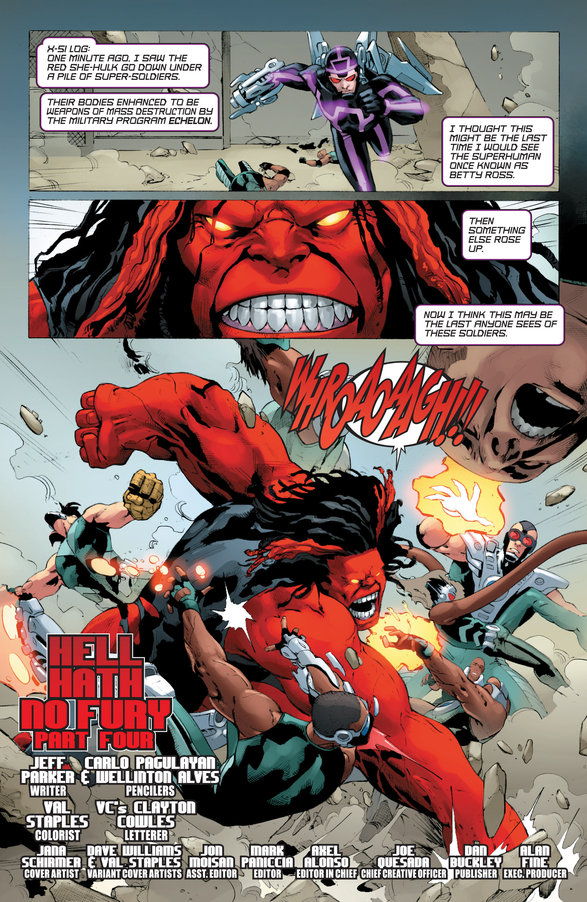 Red She-Hulk Issue #61 - Page 3