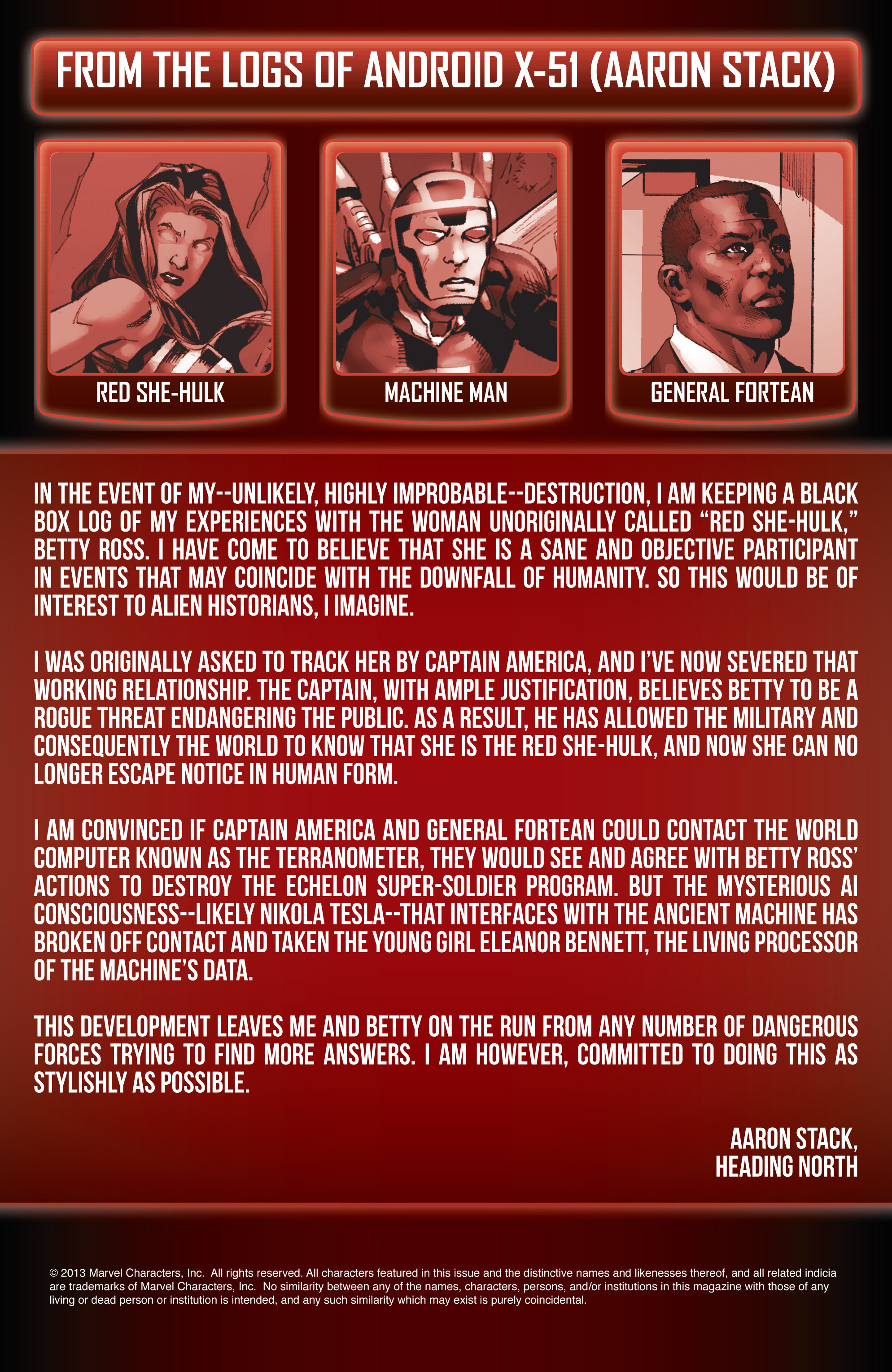 Red She-Hulk Issue #63 - Page 2