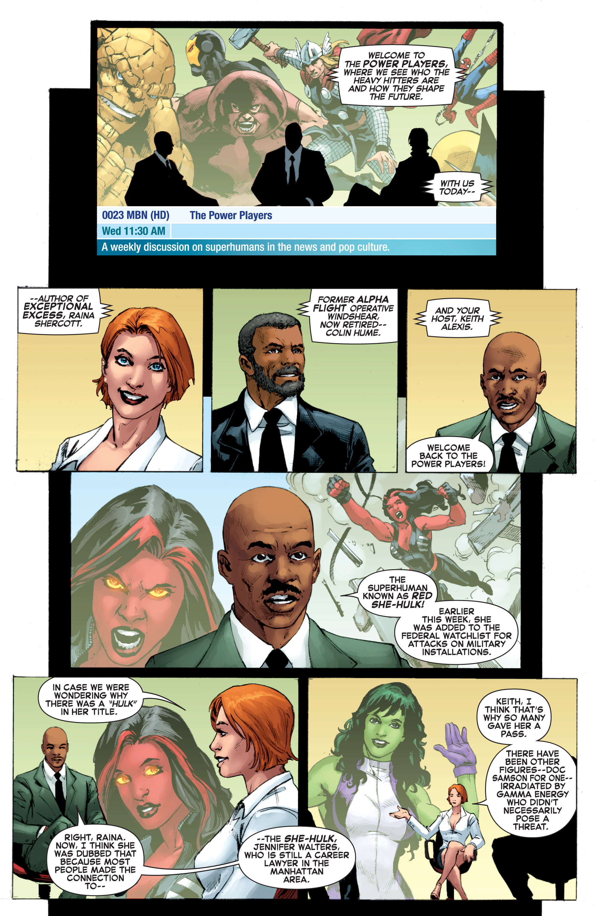 Red She-Hulk Issue #63 - Page 3