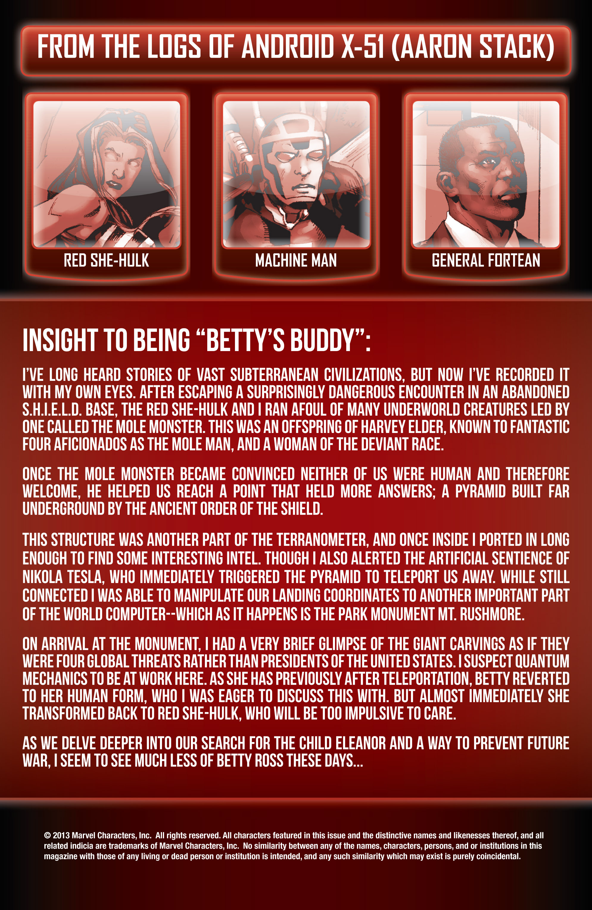 Red She-Hulk Issue #65 - Page 2