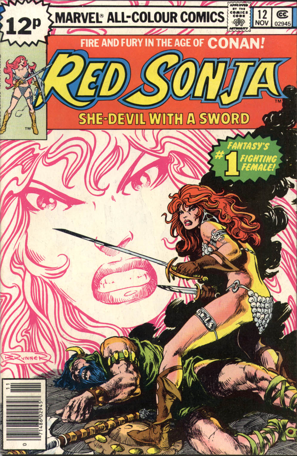 Red Sonja (1977) Issue #12 - Page 1