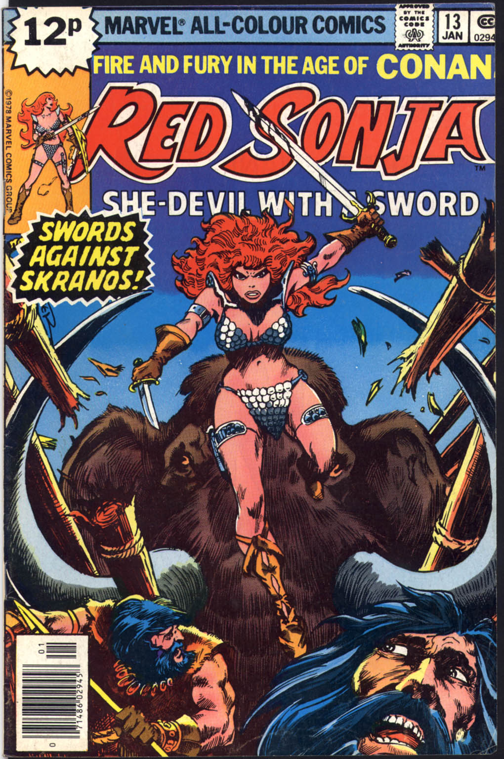 Red Sonja (1977) Issue #13 - Page 1