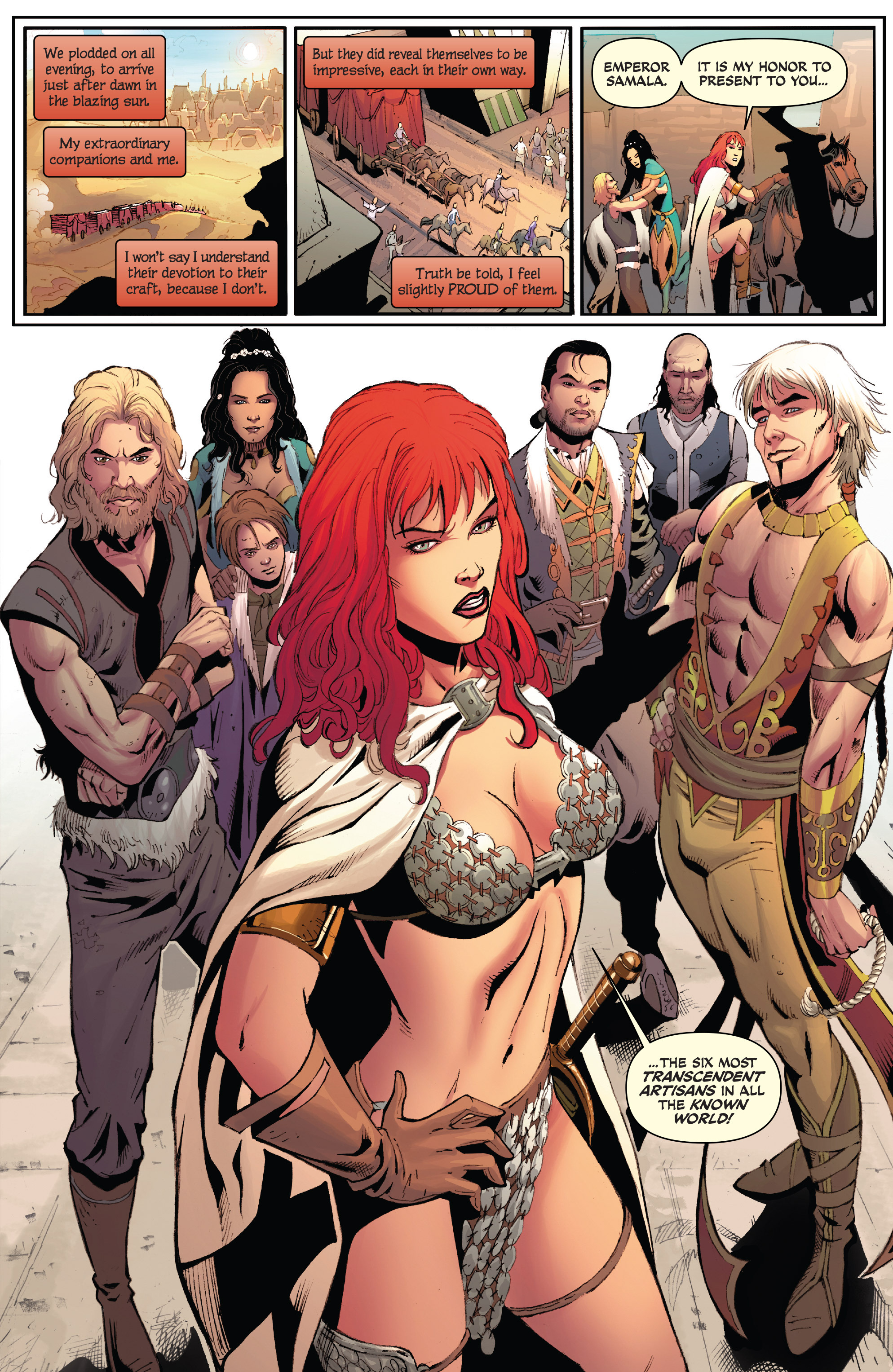 Red Sonja (2013) Issue #12 - Page 8