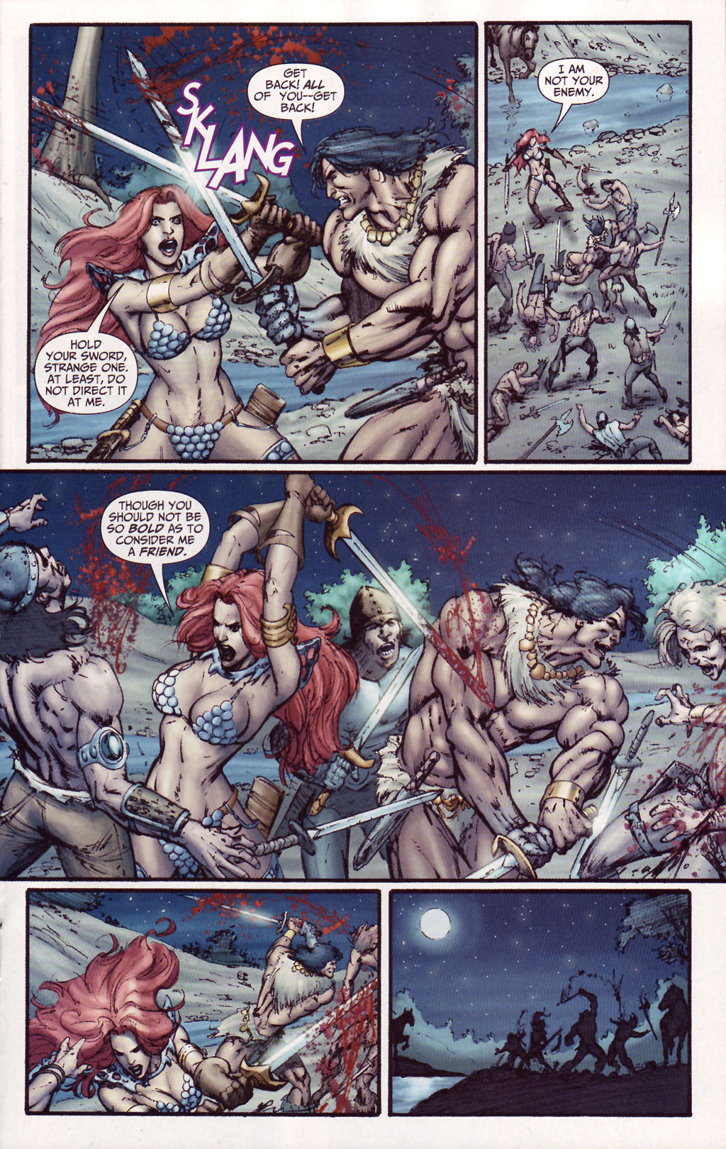 Red Sonja / Claw The Unconquered: Devil's Hands TPB - Page 10