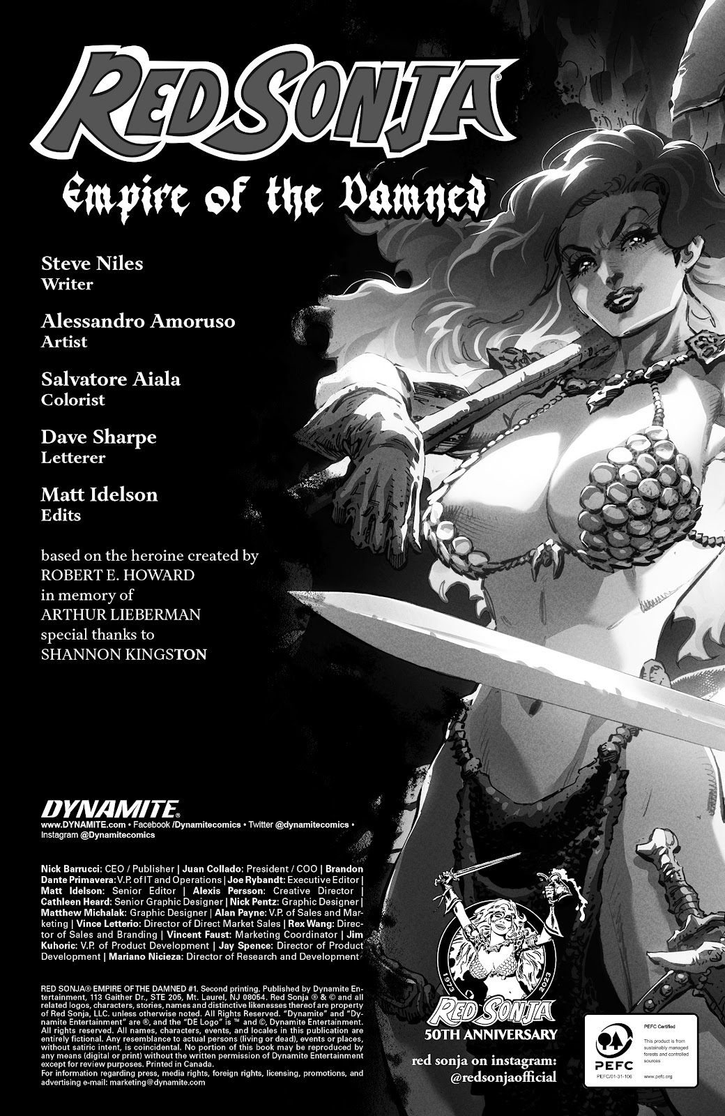 Red Sonja: Empire of the Damned Issue #1 - Page 5
