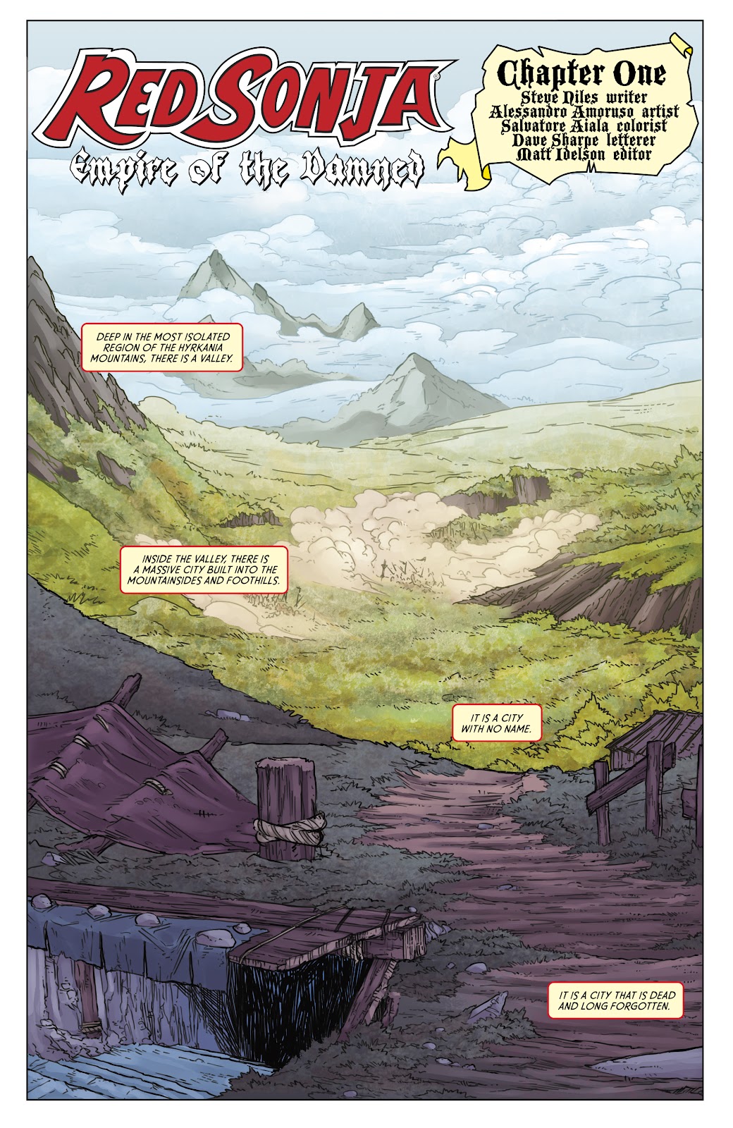 Red Sonja: Empire of the Damned Issue #1 - Page 6