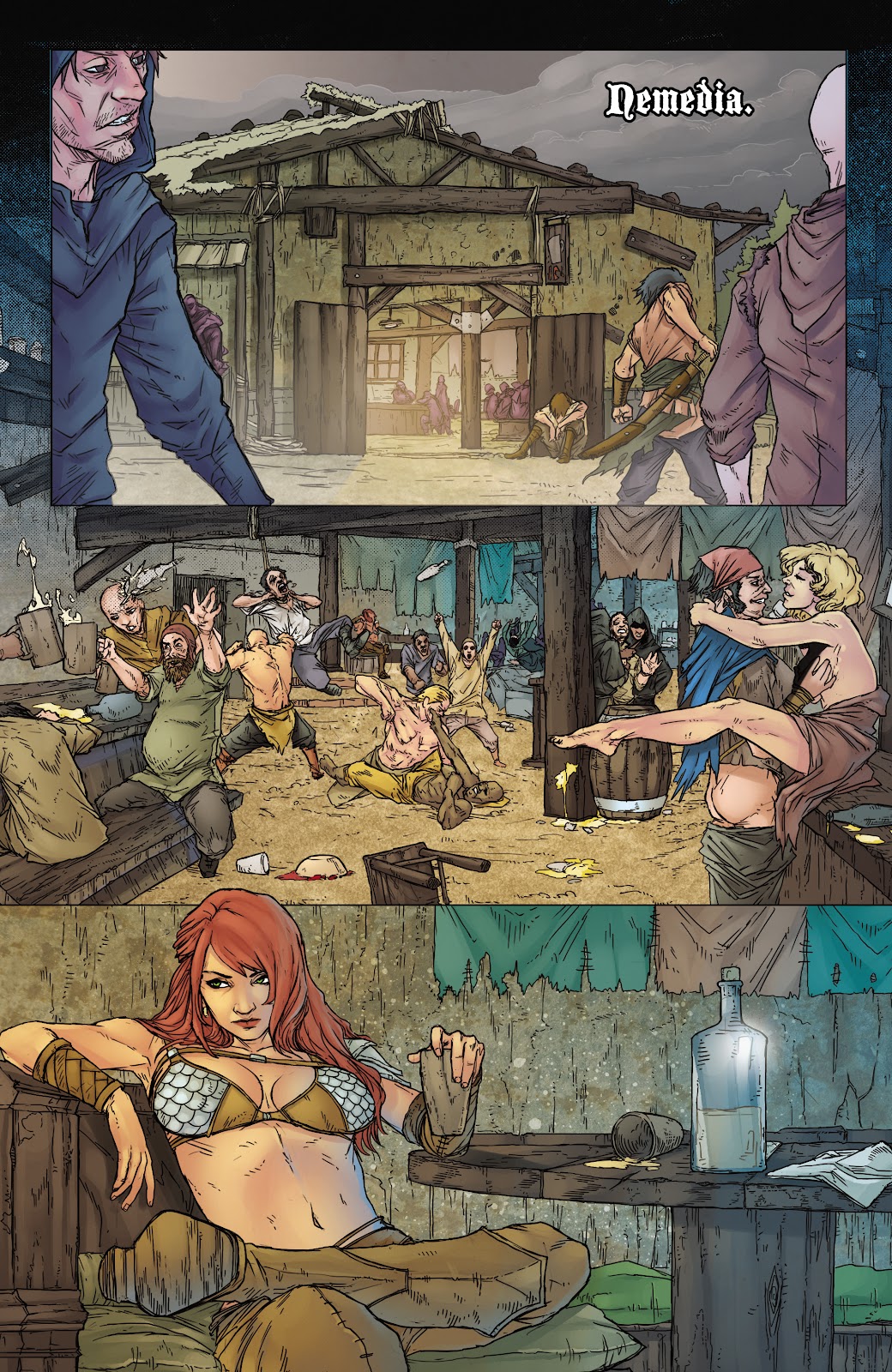 Red Sonja: Empire of the Damned Issue #1 - Page 9