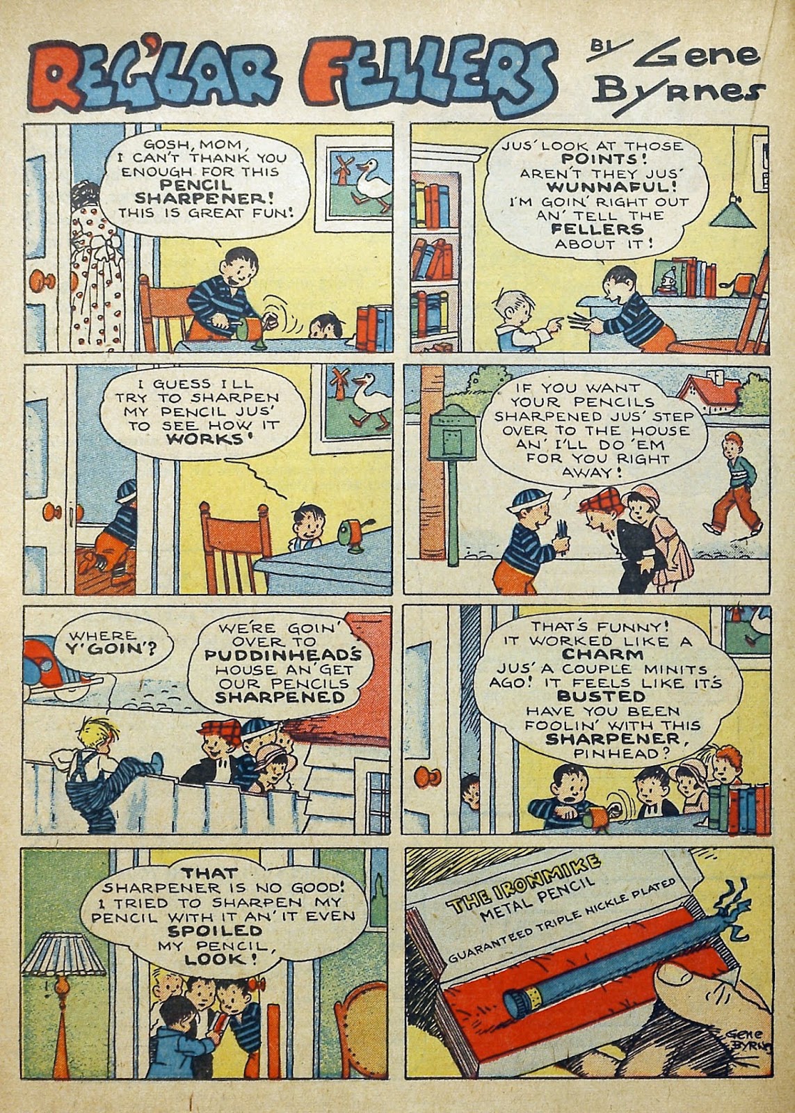 Reg'lar Fellers Heroic Comics Issue #4 - Page 40
