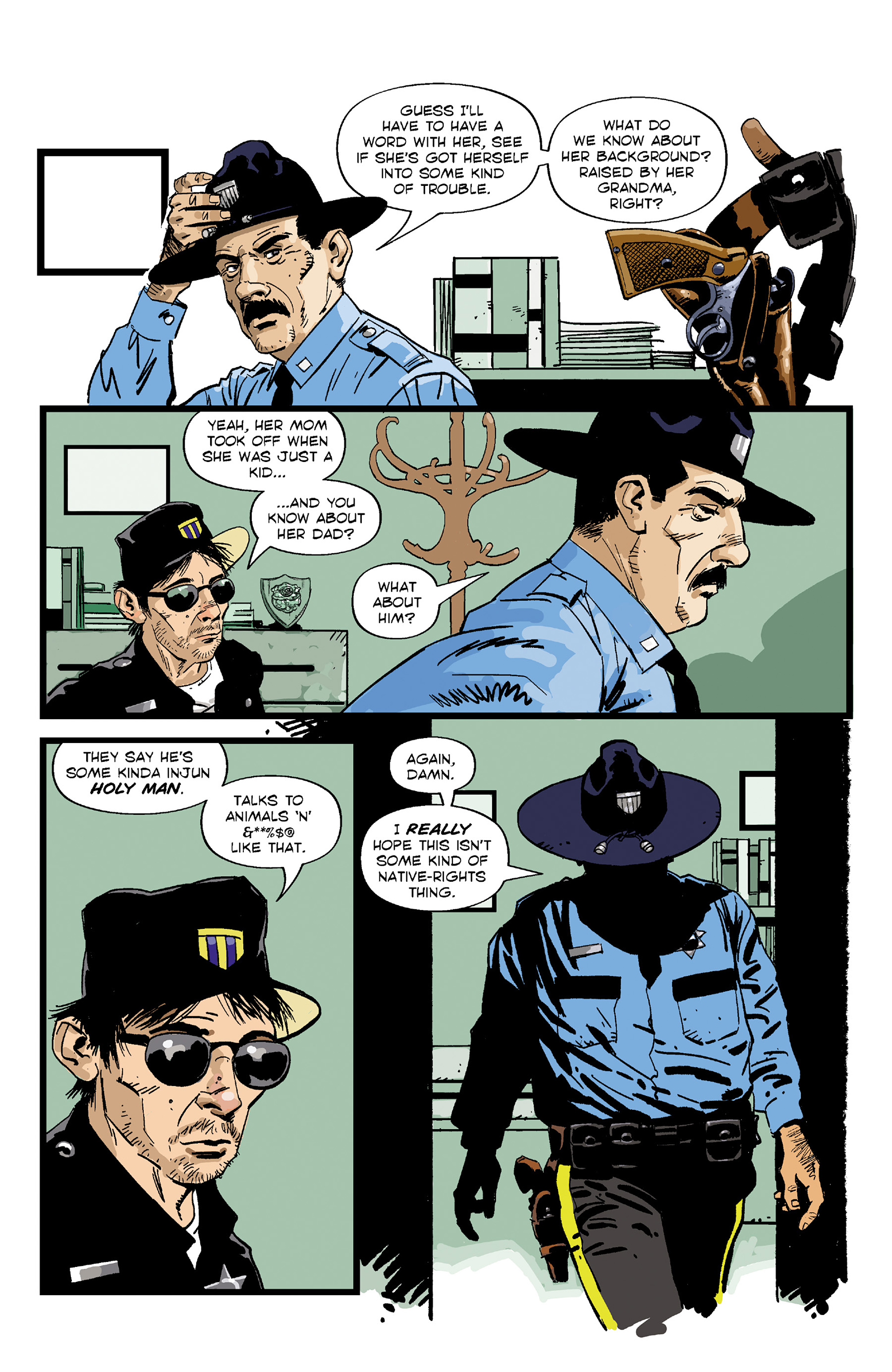 Resident Alien: The Man With No Name  Issue #1 - Page 13