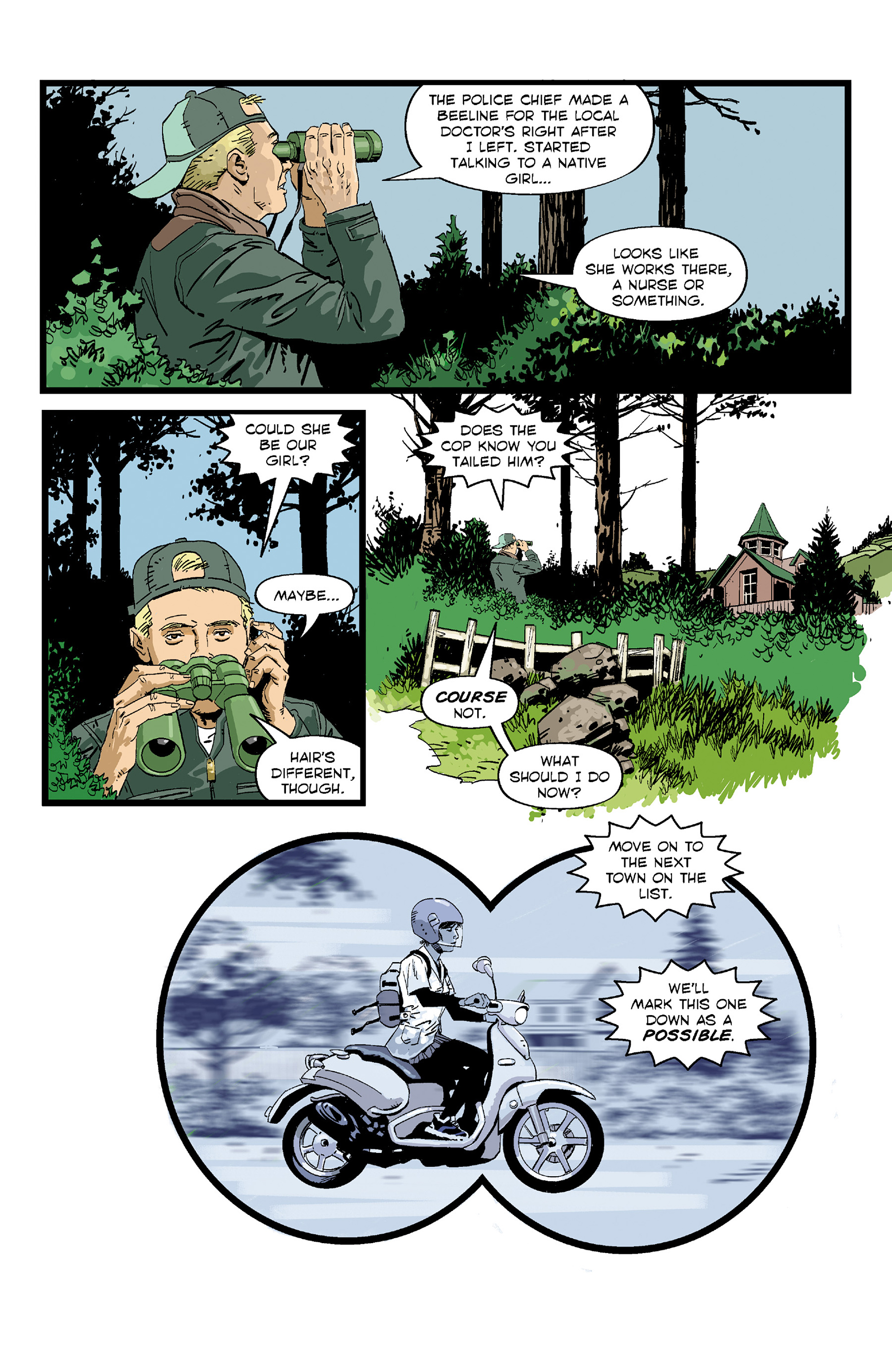 Resident Alien: The Man With No Name  Issue #1 - Page 18