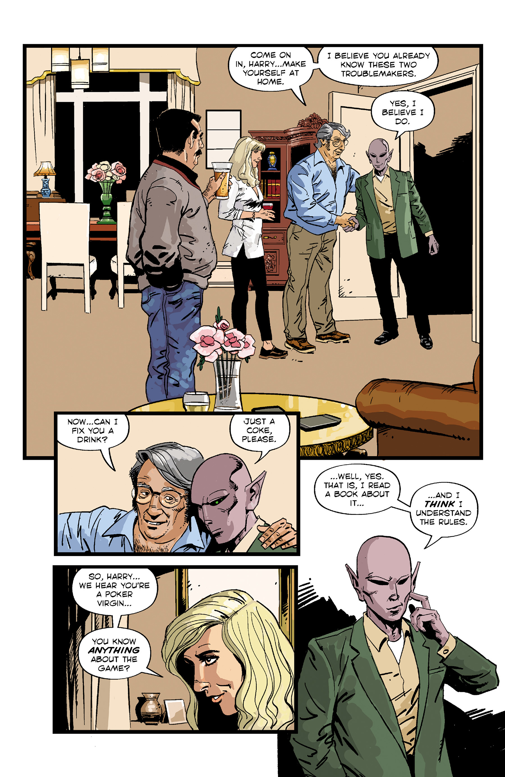 Resident Alien: The Man With No Name  Issue #1 - Page 21