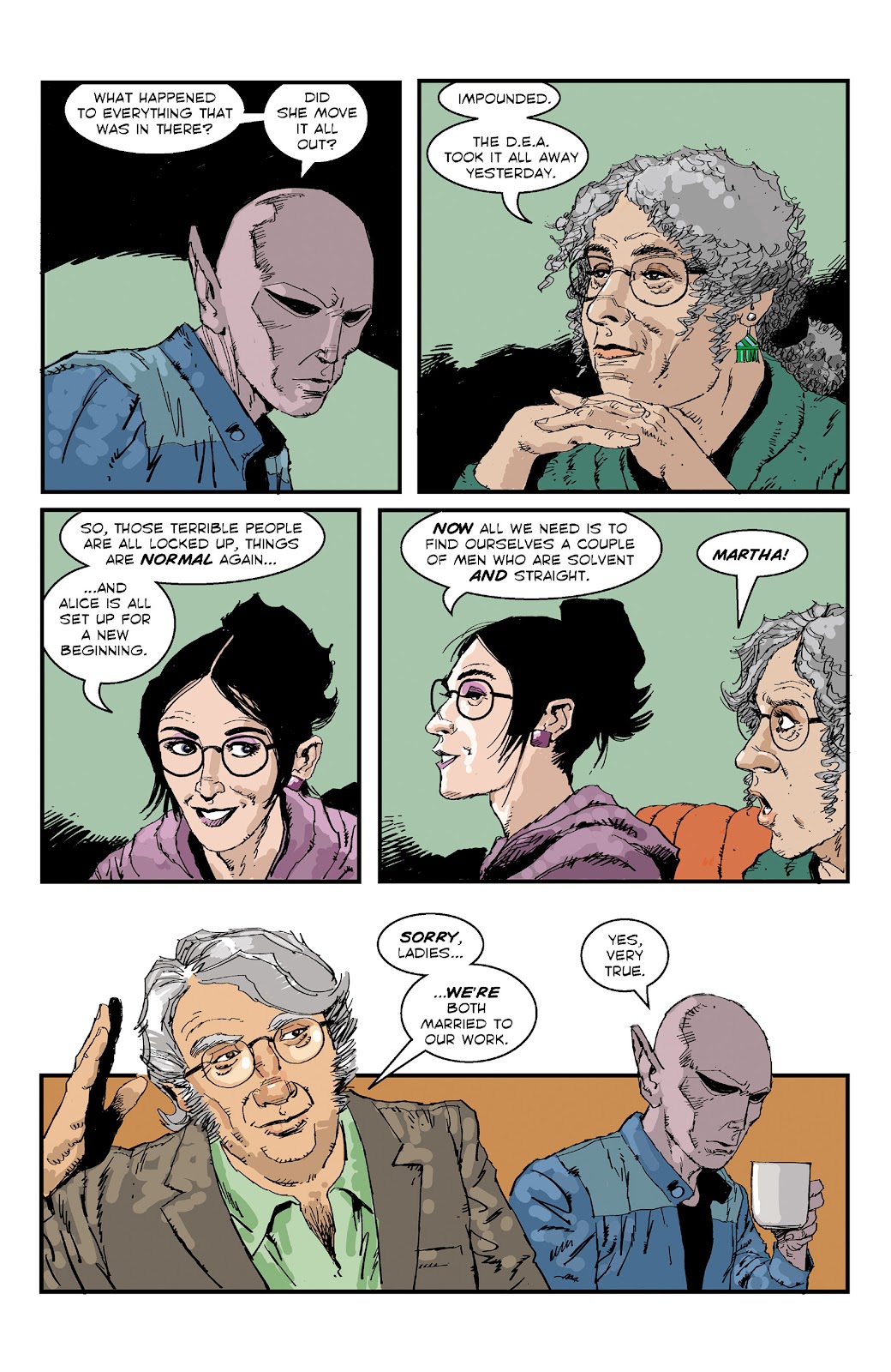 Resident Alien: The Man With No Name  Issue #4 - Page 21