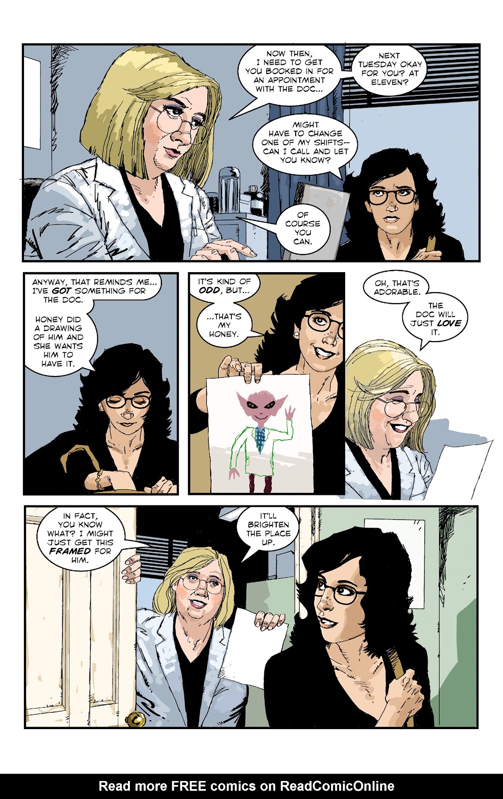 Resident Alien: The Man With No Name  Issue #4 - Page 23