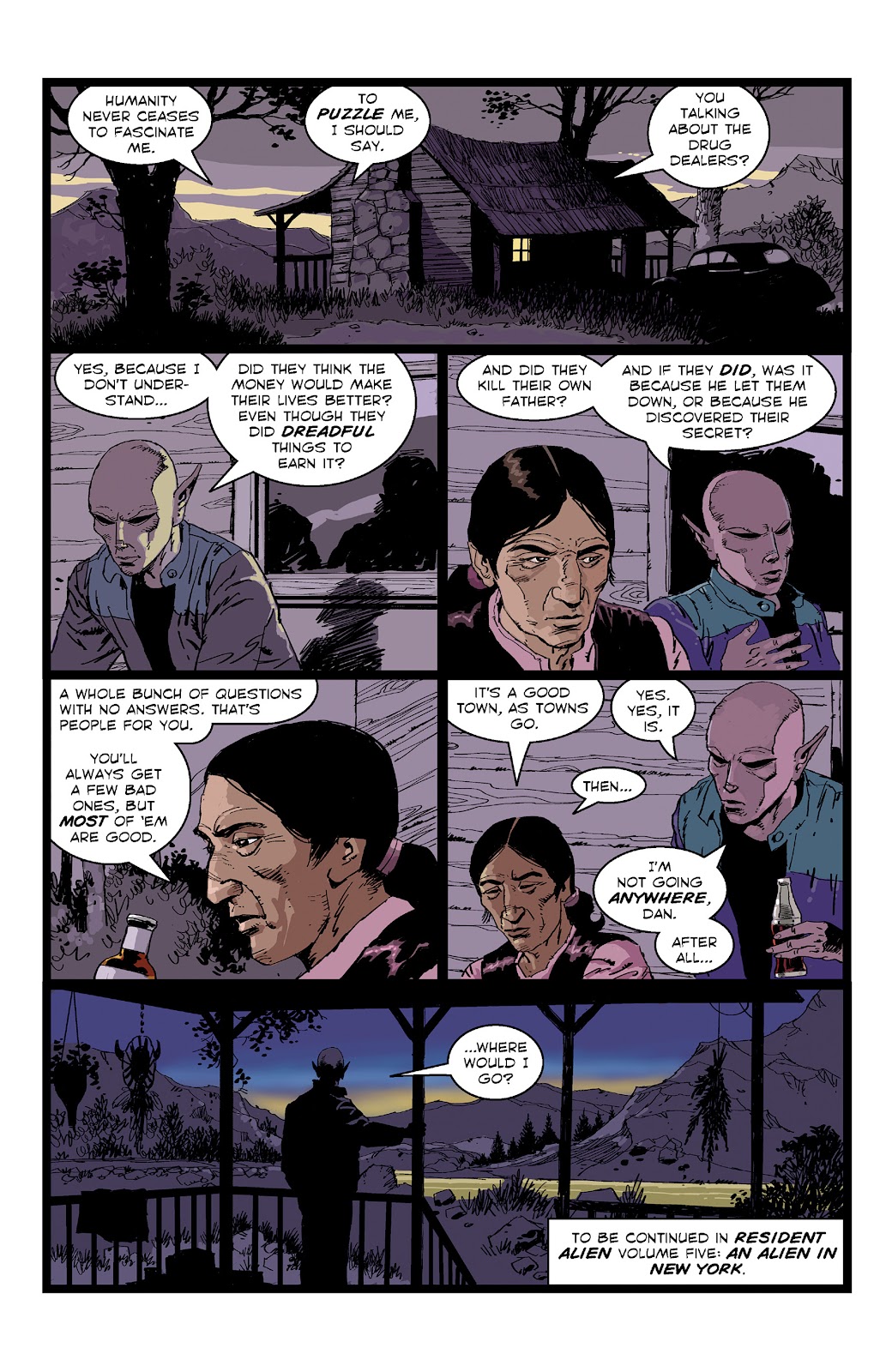 Resident Alien: The Man With No Name  Issue #4 - Page 24