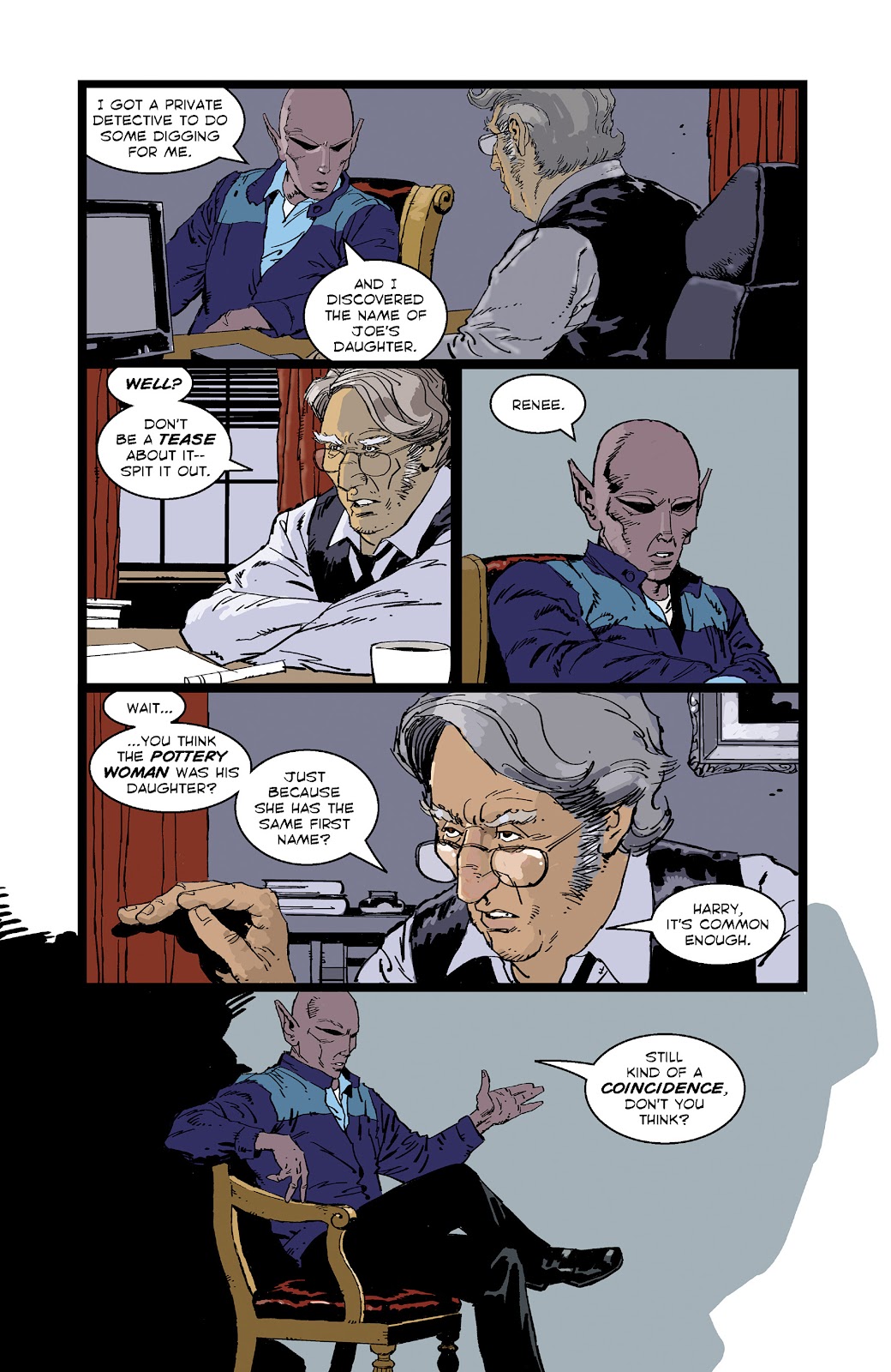 Resident Alien: The Man With No Name  Issue #4 - Page 6