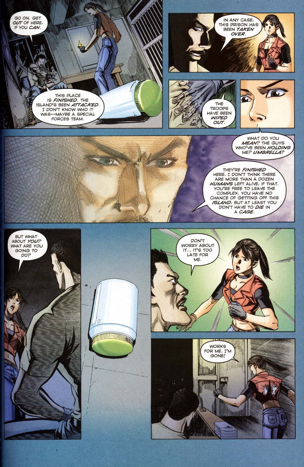 Resident Evil Code: Veronica Issue #1 - Page 16