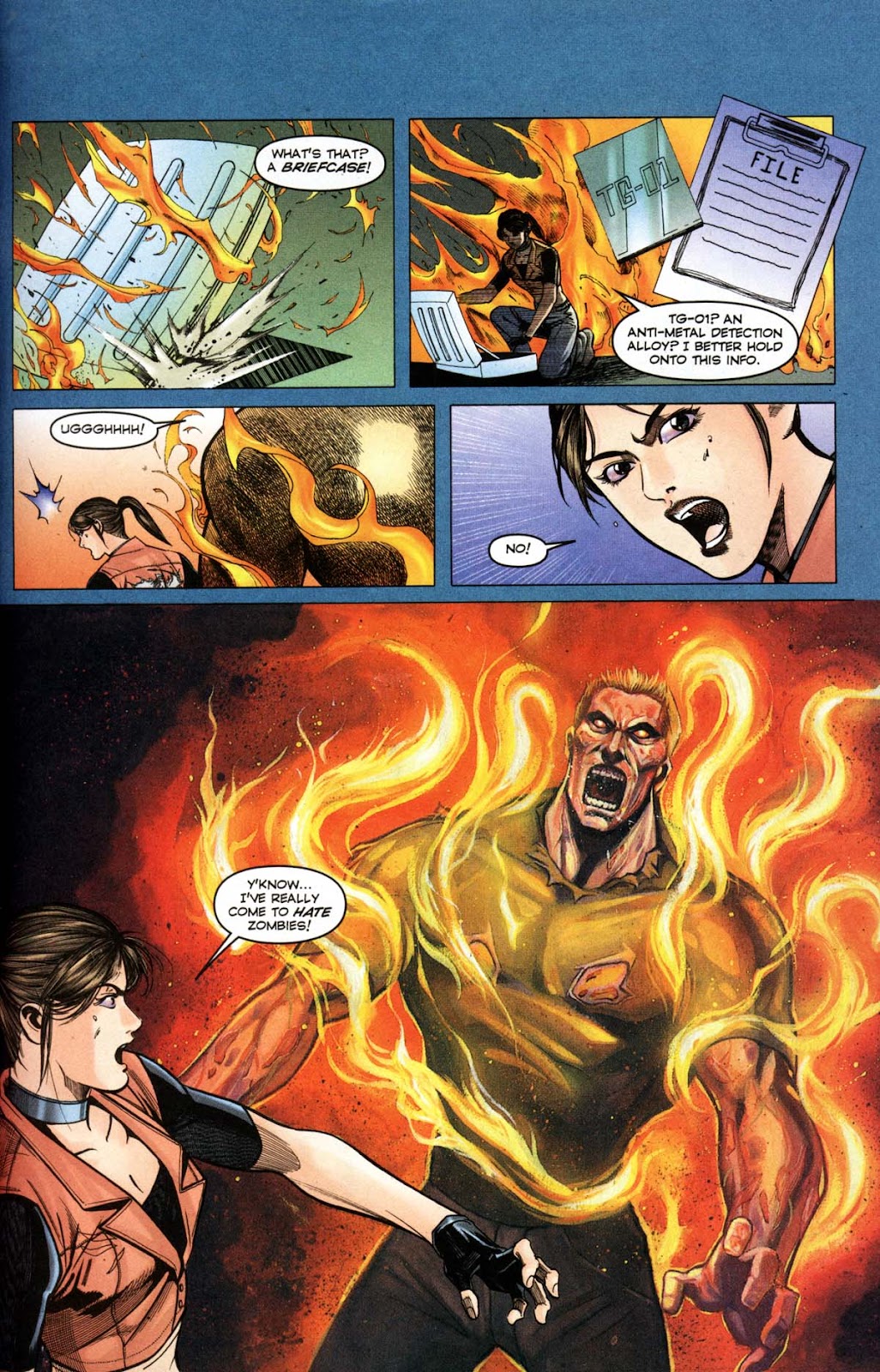 Resident Evil Code: Veronica Issue #1 - Page 18