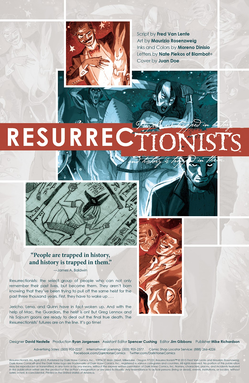 Resurrectionists Issue #6 - Page 2