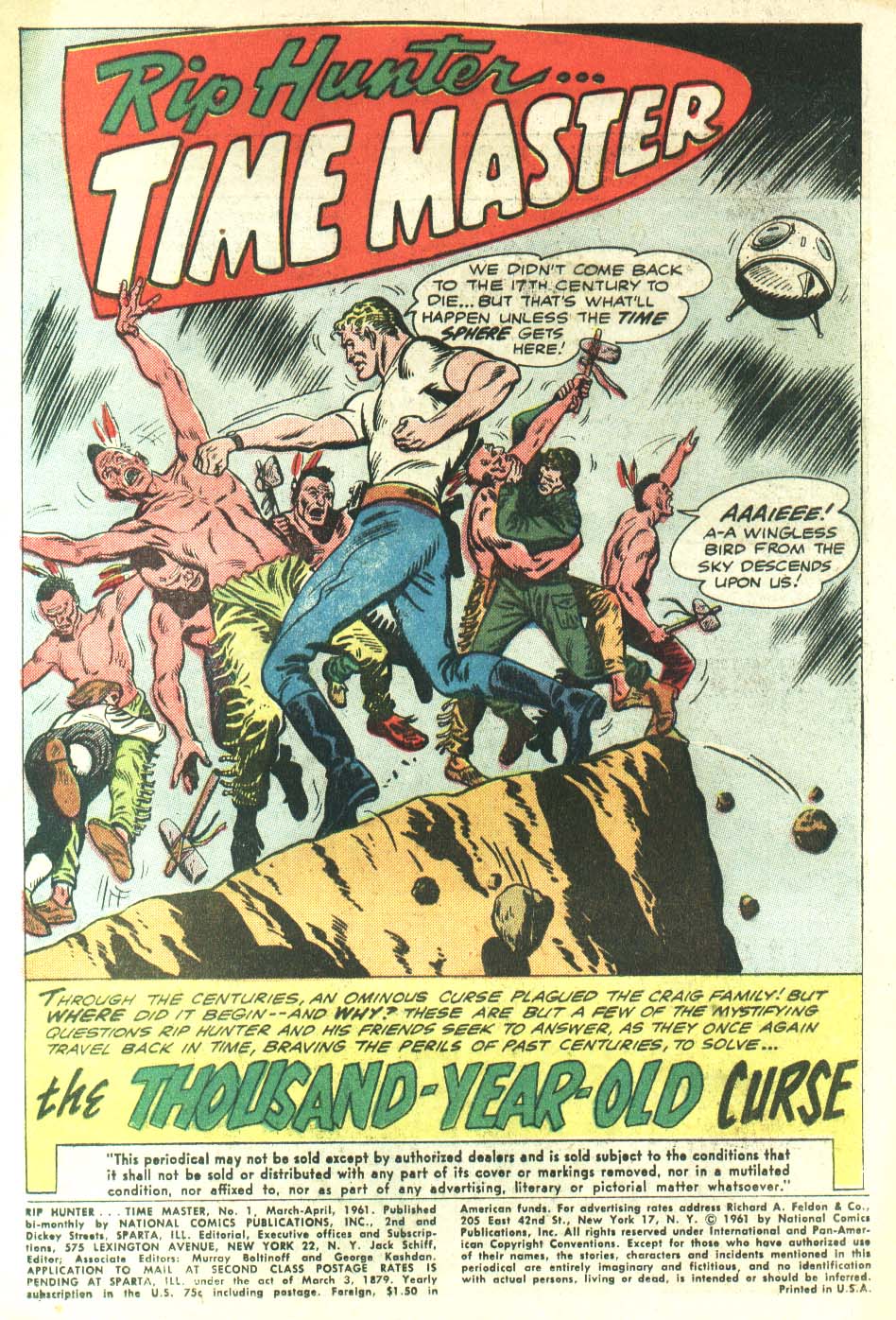 Rip Hunter...Time Master Issue #1 - Page 2