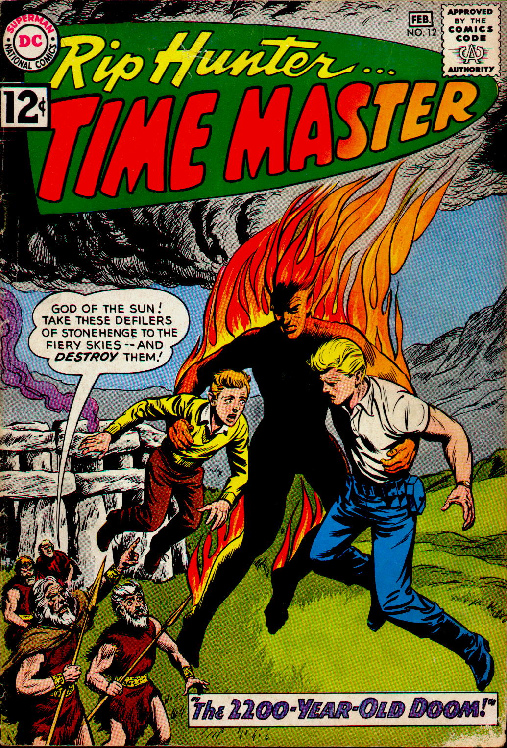 Rip Hunter...Time Master Issue #12 - Page 1
