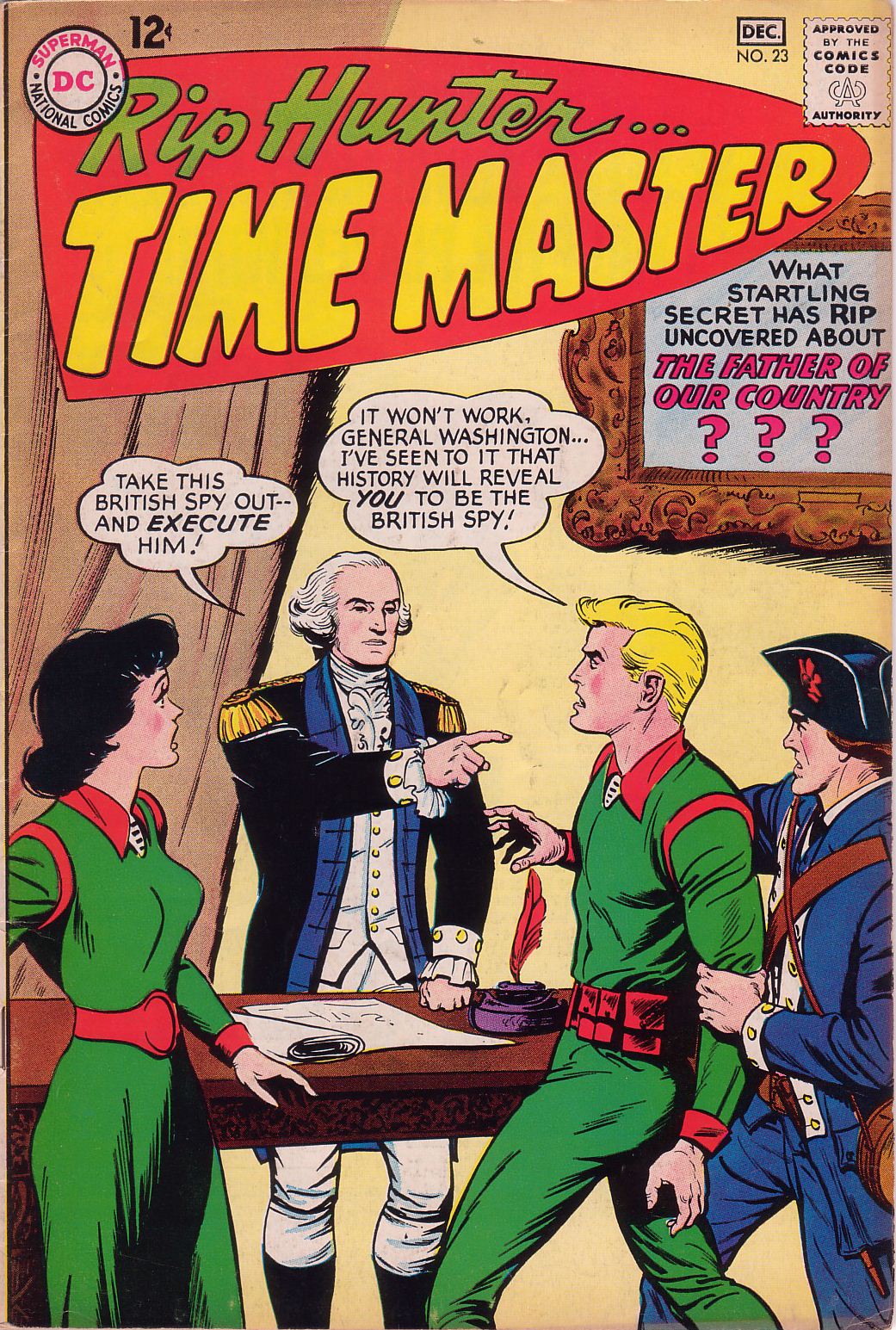 Rip Hunter...Time Master Issue #23 - Page 1