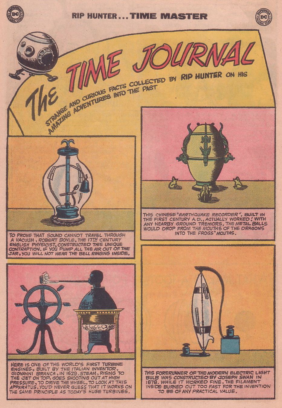 Rip Hunter...Time Master Issue #23 - Page 22