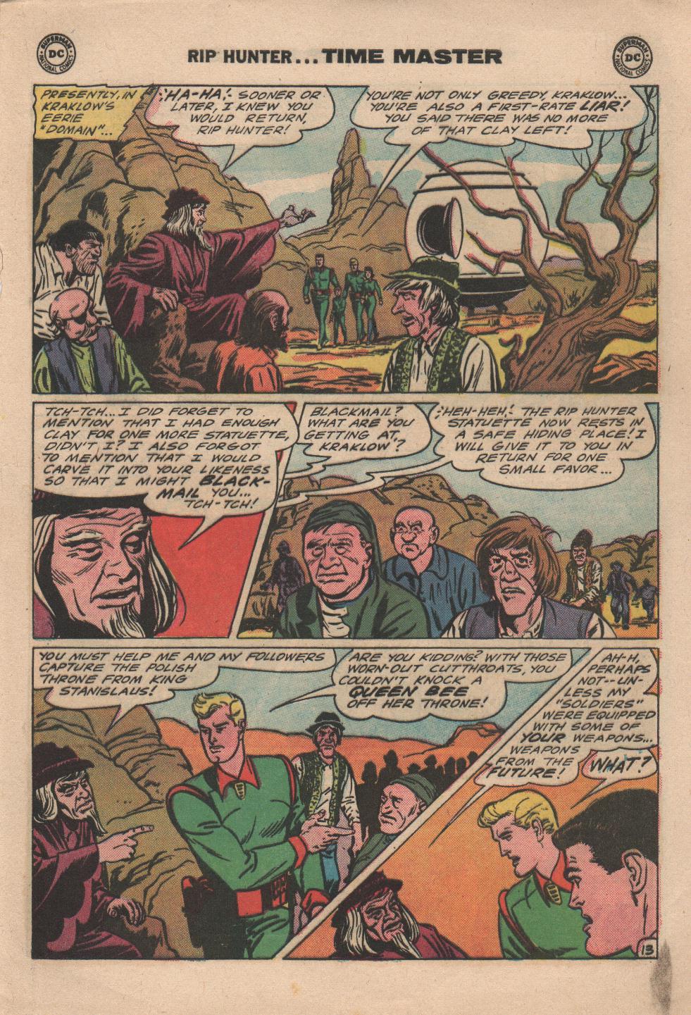 Rip Hunter...Time Master Issue #28 - Page 17