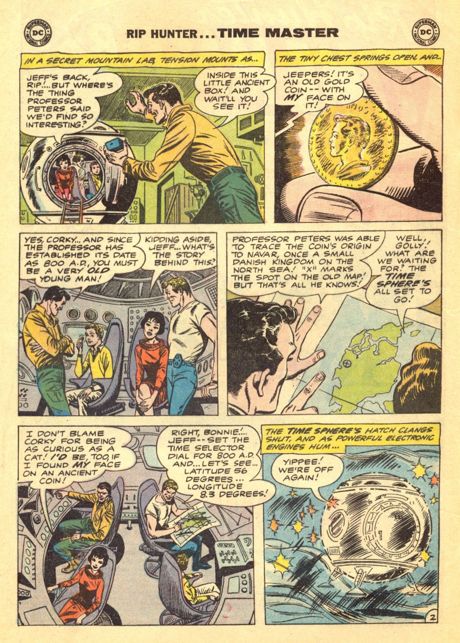 Rip Hunter...Time Master Issue #3 - Page 4
