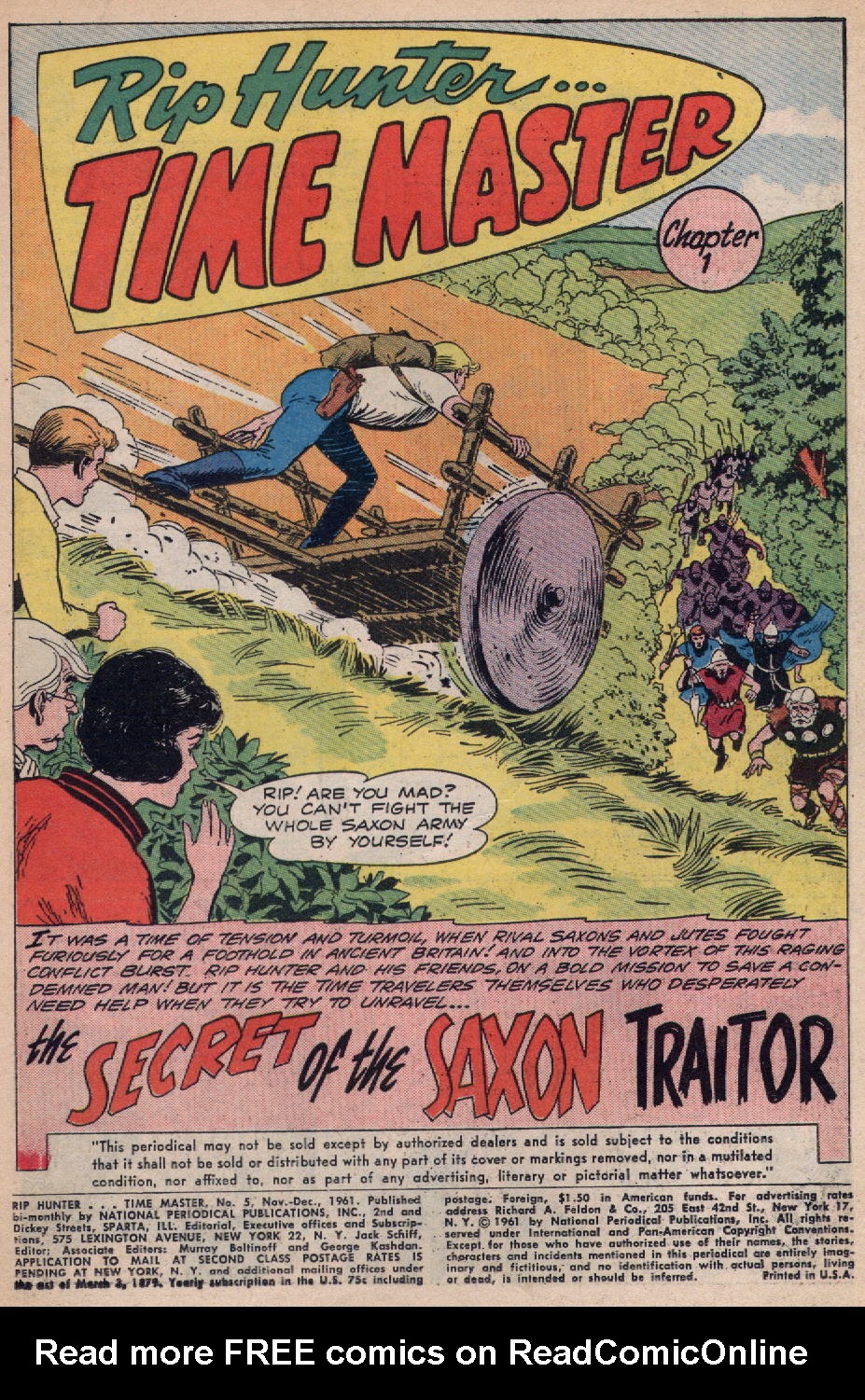 Rip Hunter...Time Master Issue #5 - Page 3