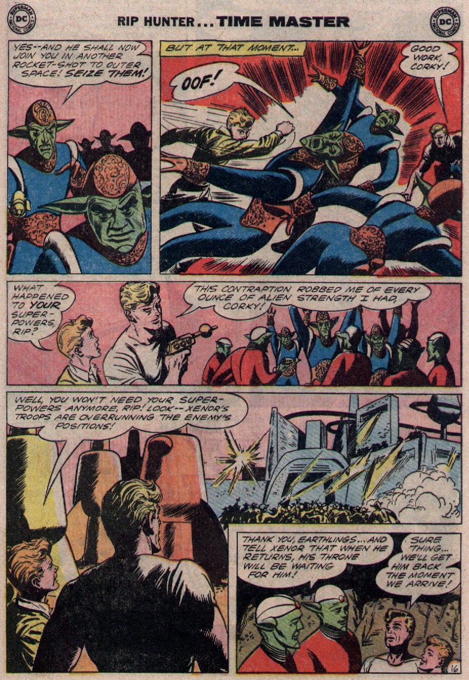 Rip Hunter...Time Master Issue #9 - Page 21