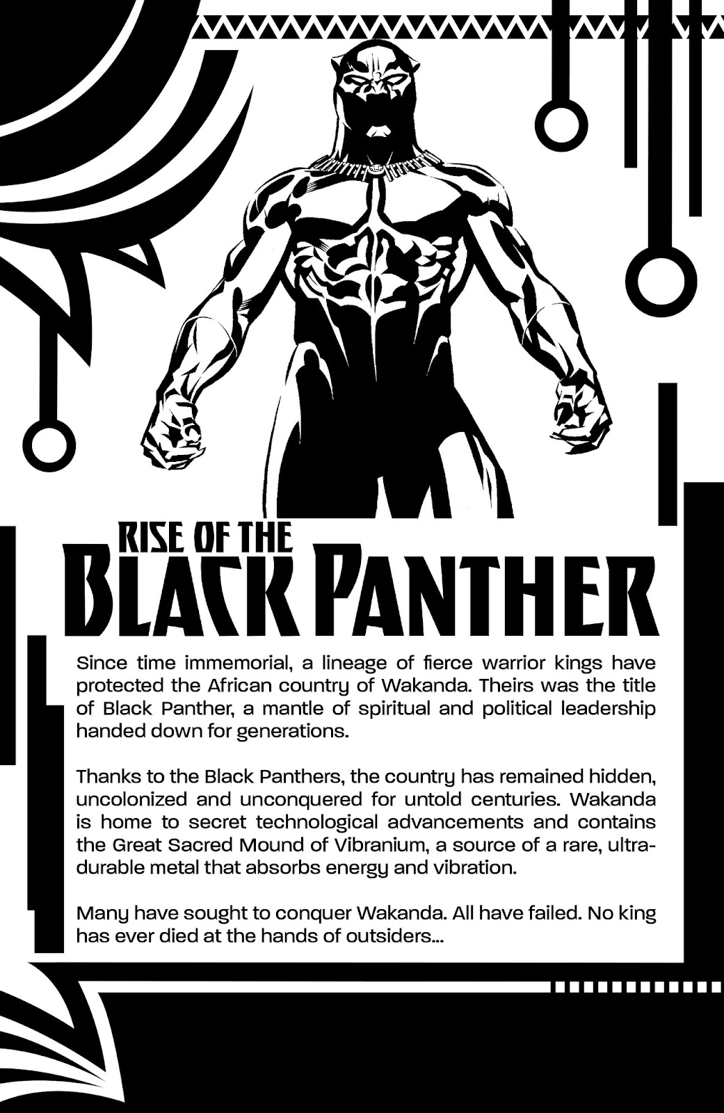Rise of the Black Panther Issue #1 - Page 2