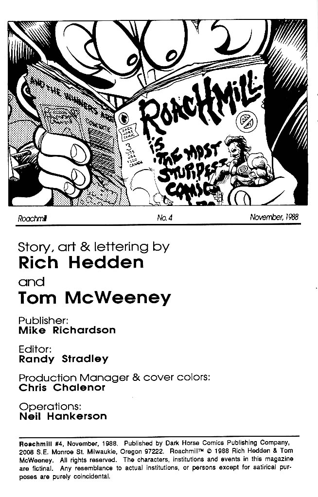 Roachmill (1988) Issue #4 - Page 3