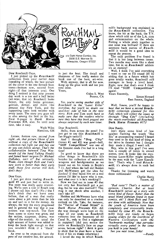 Roachmill (1988) Issue #6 - Page 32