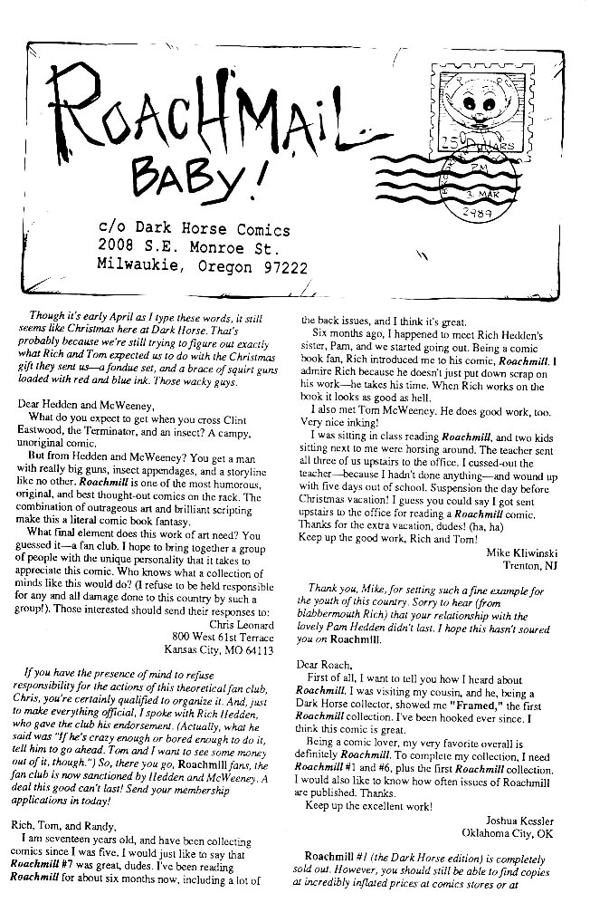 Roachmill (1988) Issue #9 - Page 30