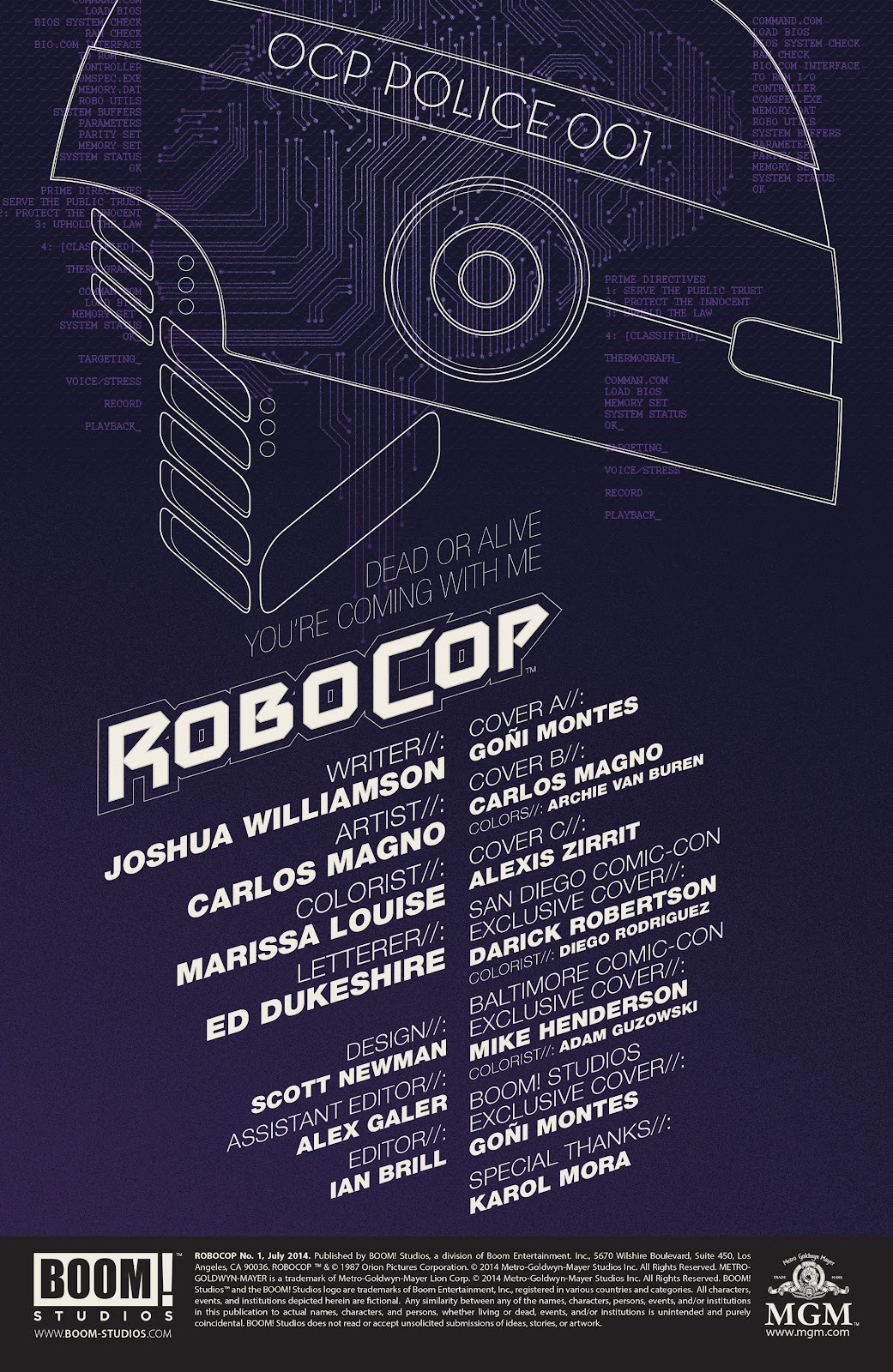 RoboCop (2014) Issue #1 - Page 2