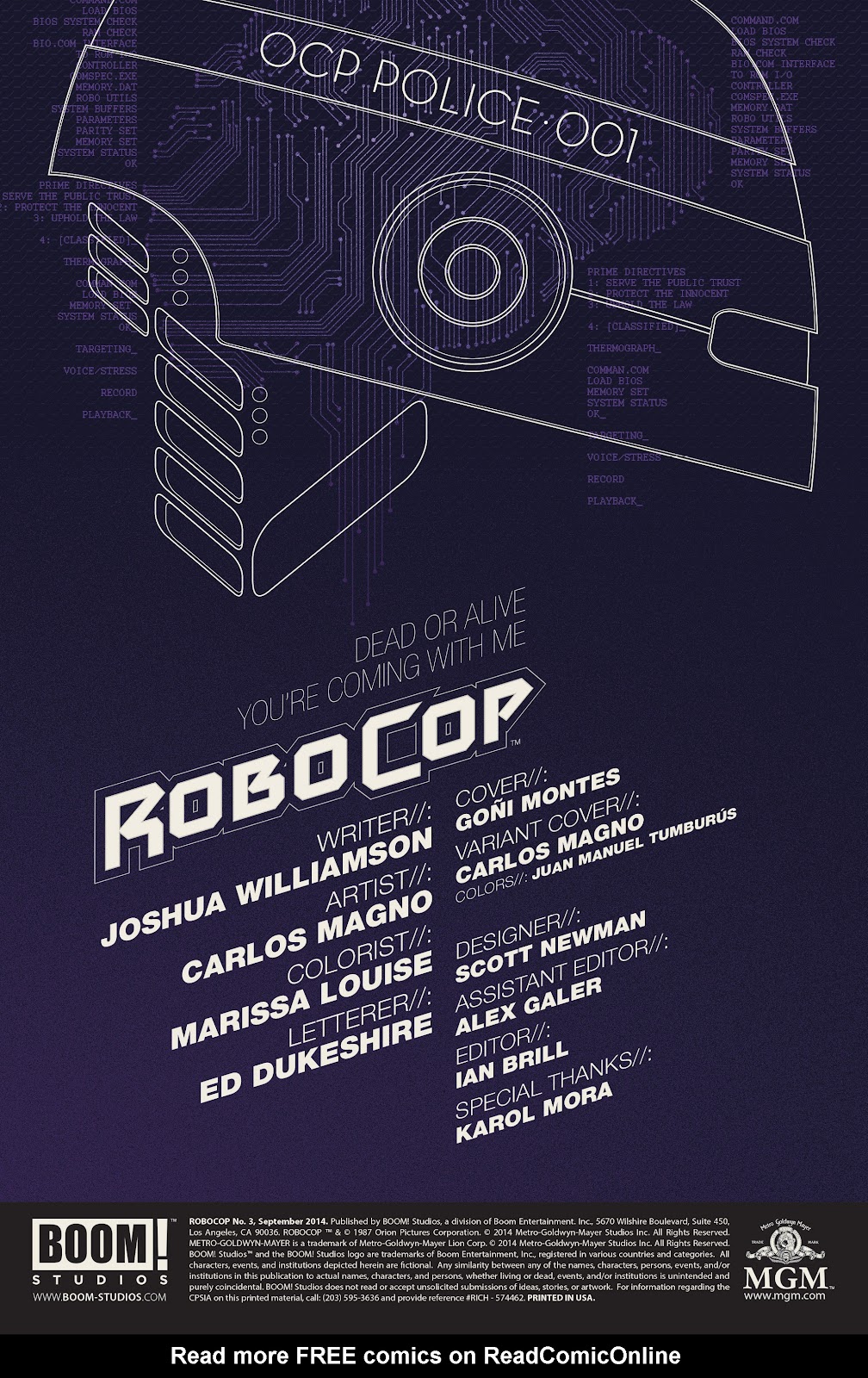 RoboCop (2014) Issue #3 - Page 2