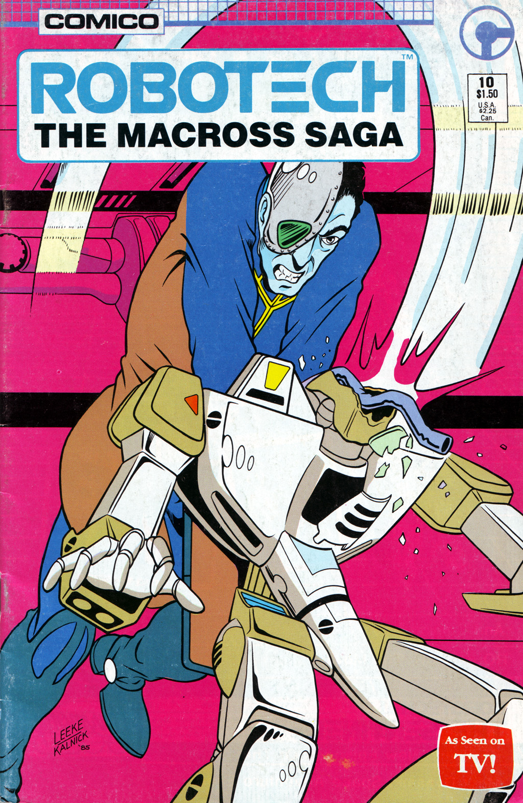 Robotech The Macross Saga Issue #10 - Page 1
