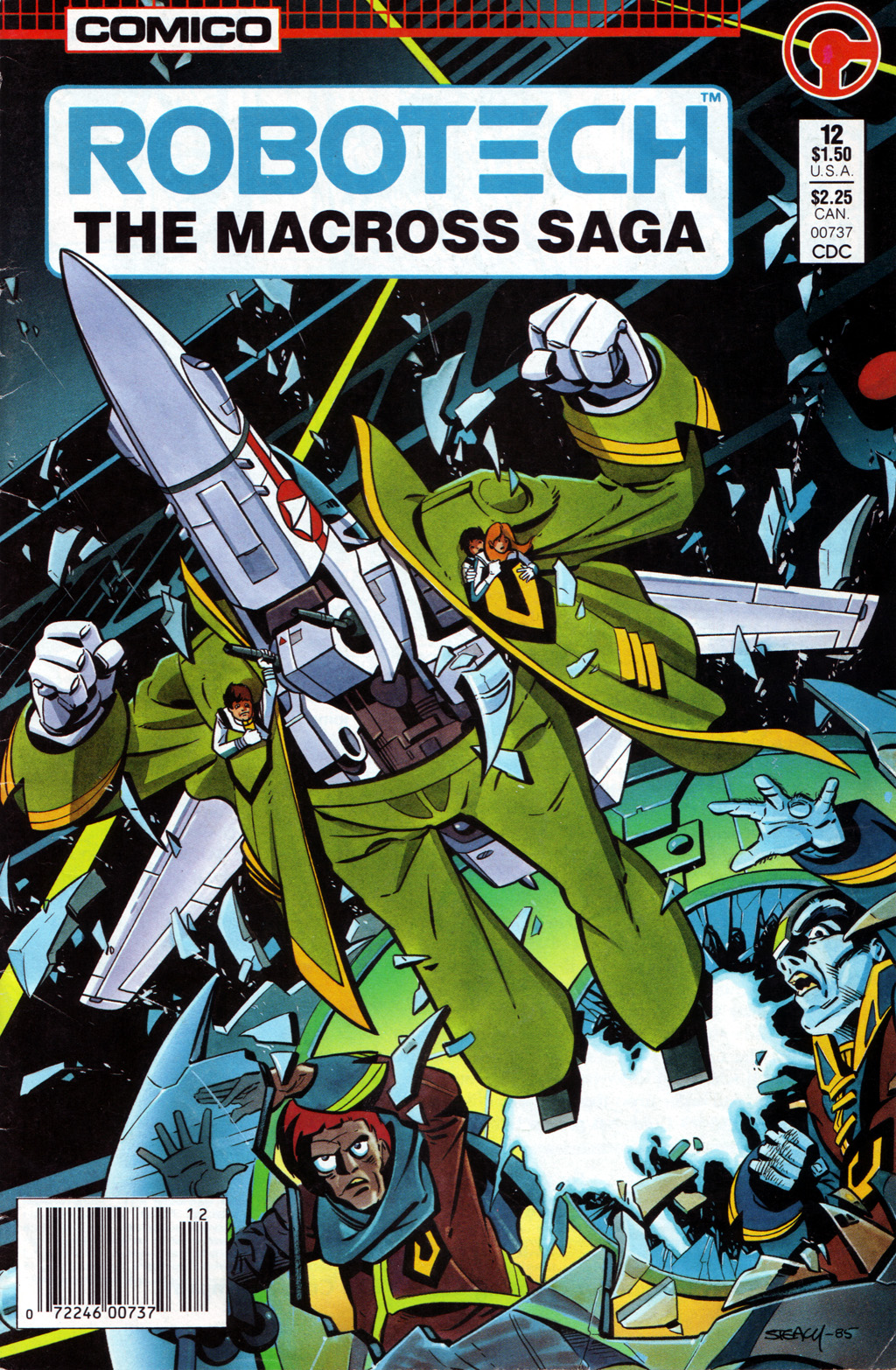 Robotech The Macross Saga Issue #12 - Page 1