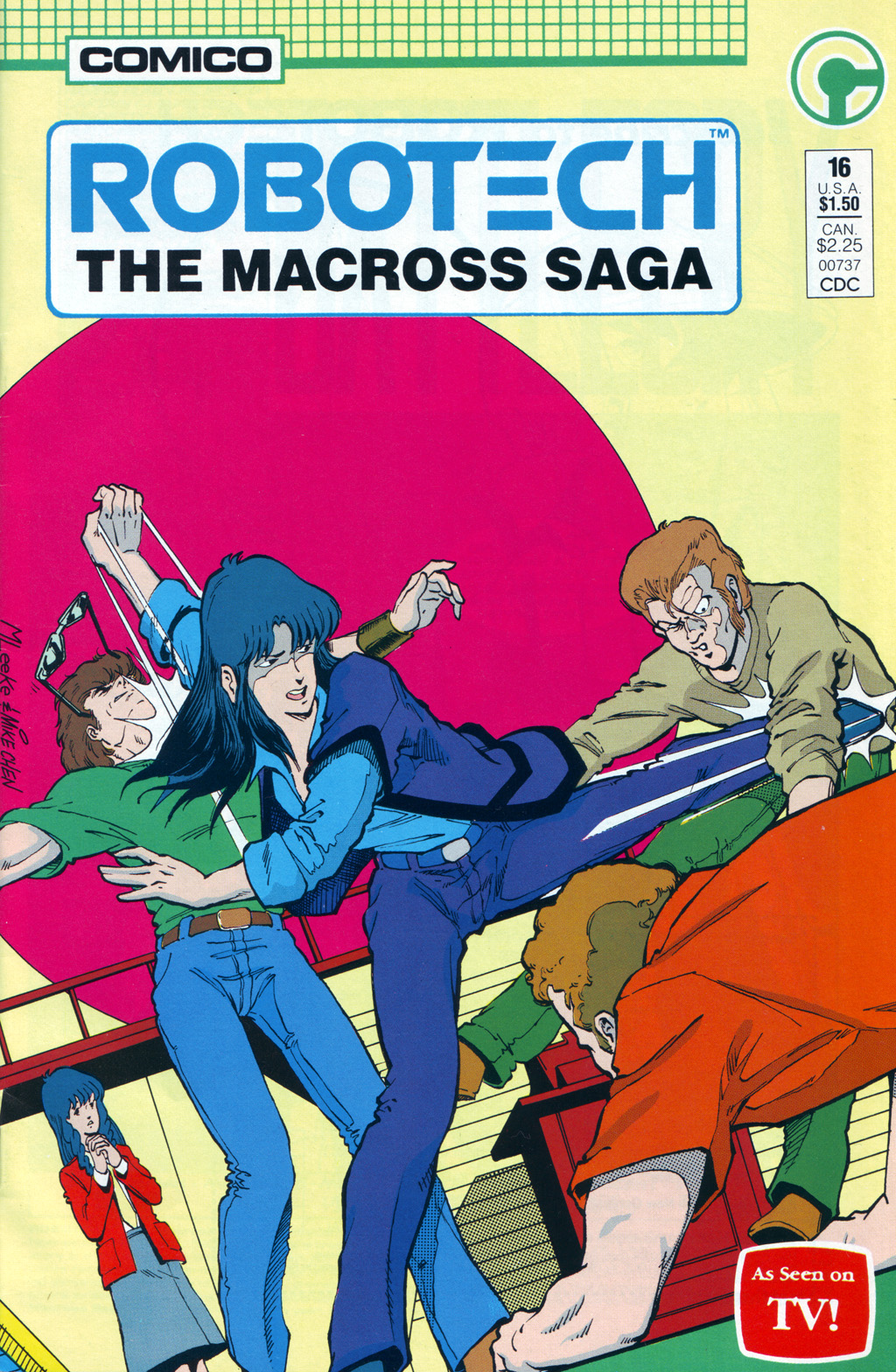 Robotech The Macross Saga Issue #16 - Page 1