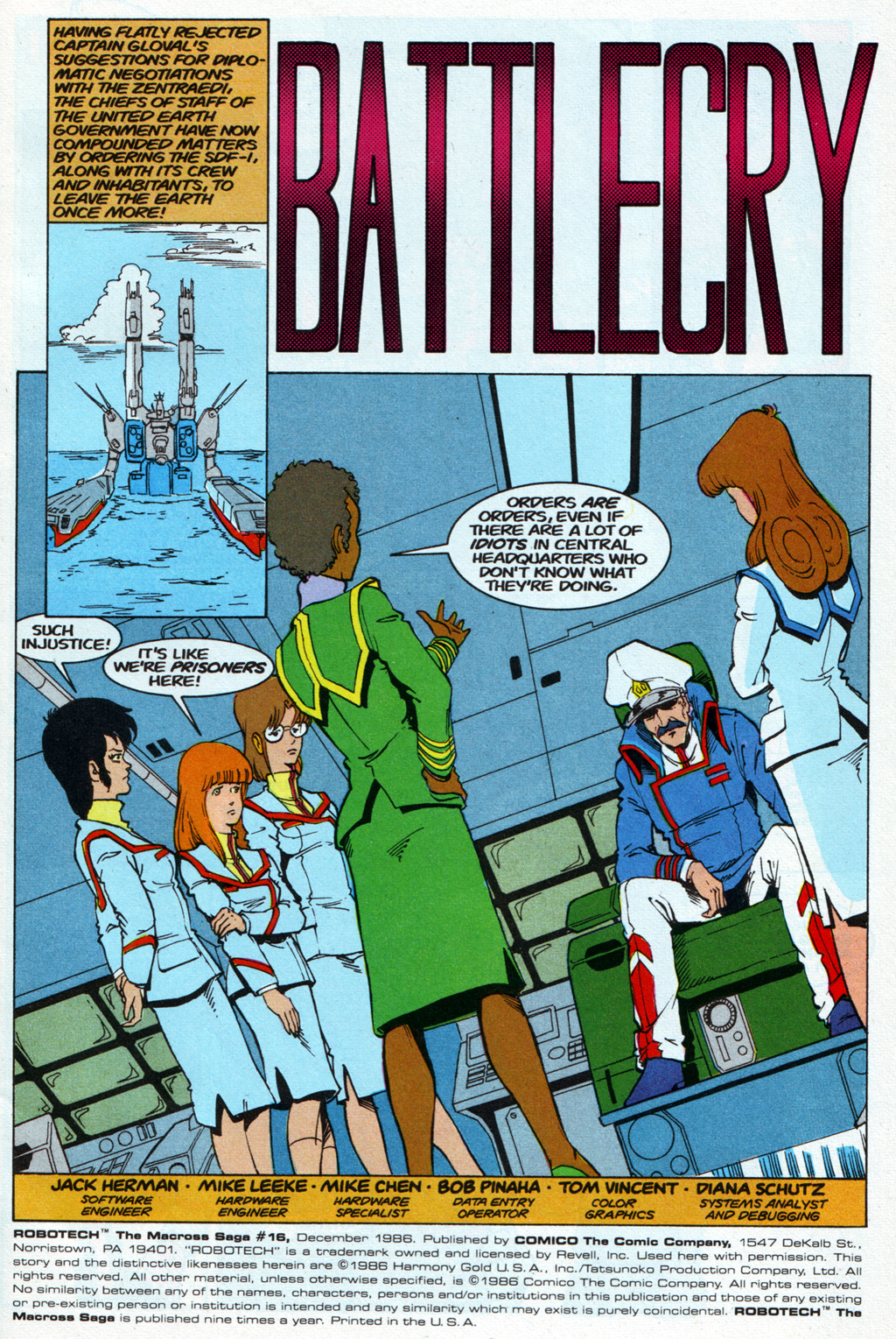 Robotech The Macross Saga Issue #16 - Page 2