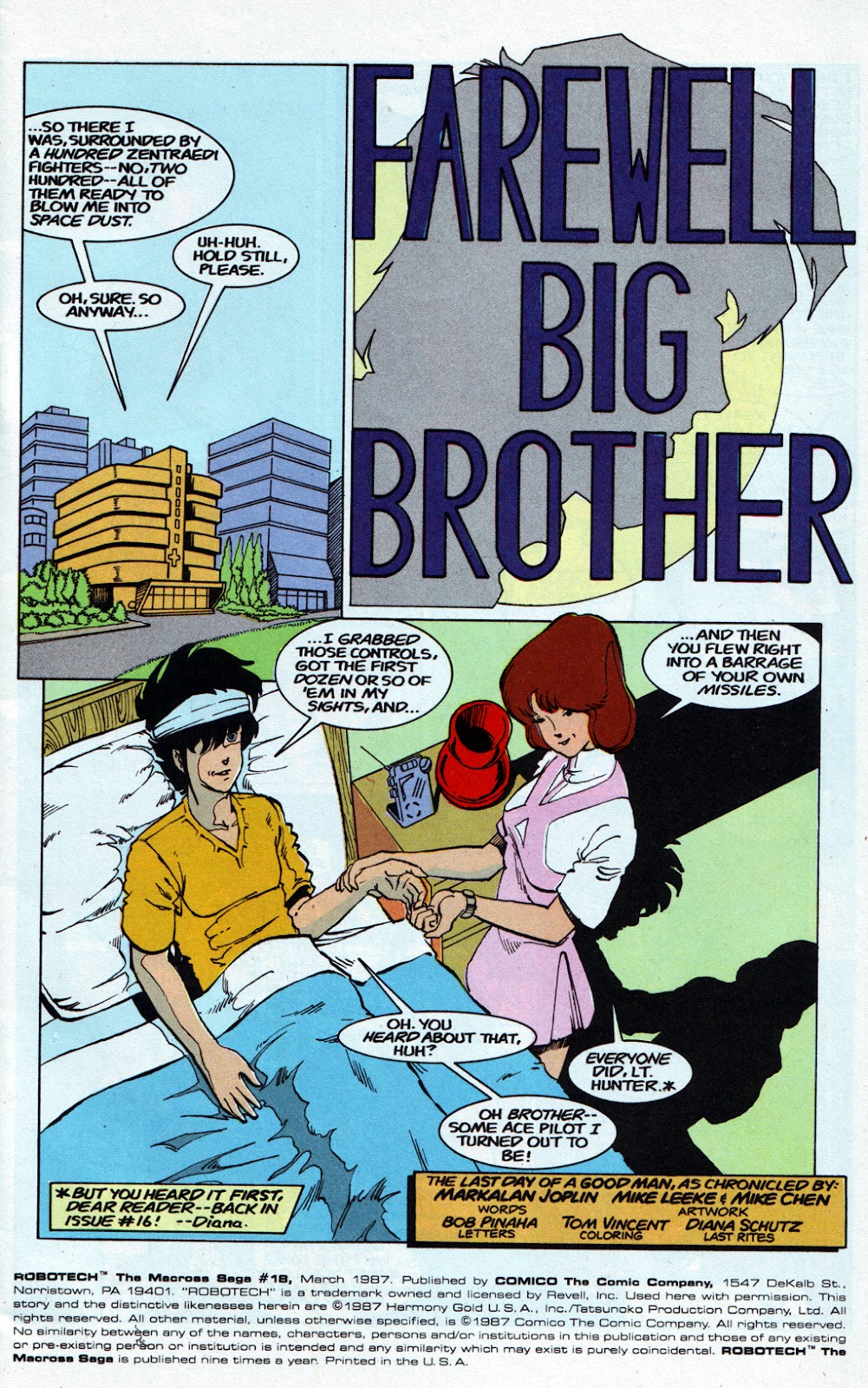 Robotech The Macross Saga Issue #18 - Page 2