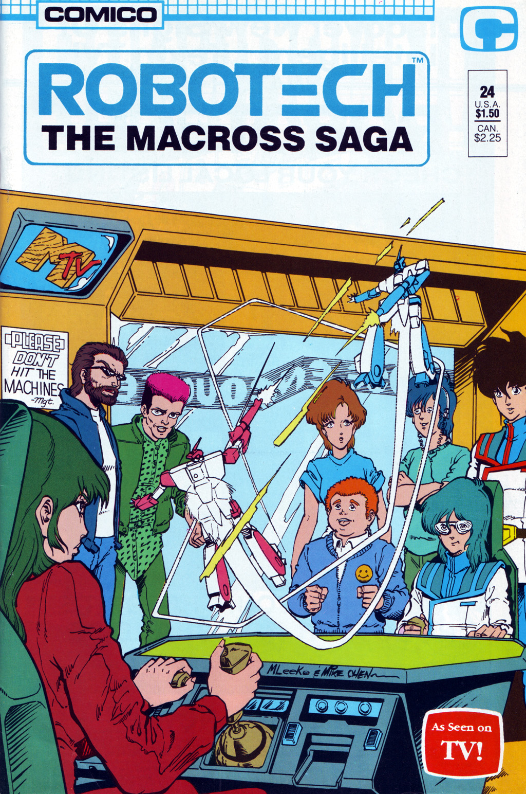 Robotech The Macross Saga Issue #24 - Page 1