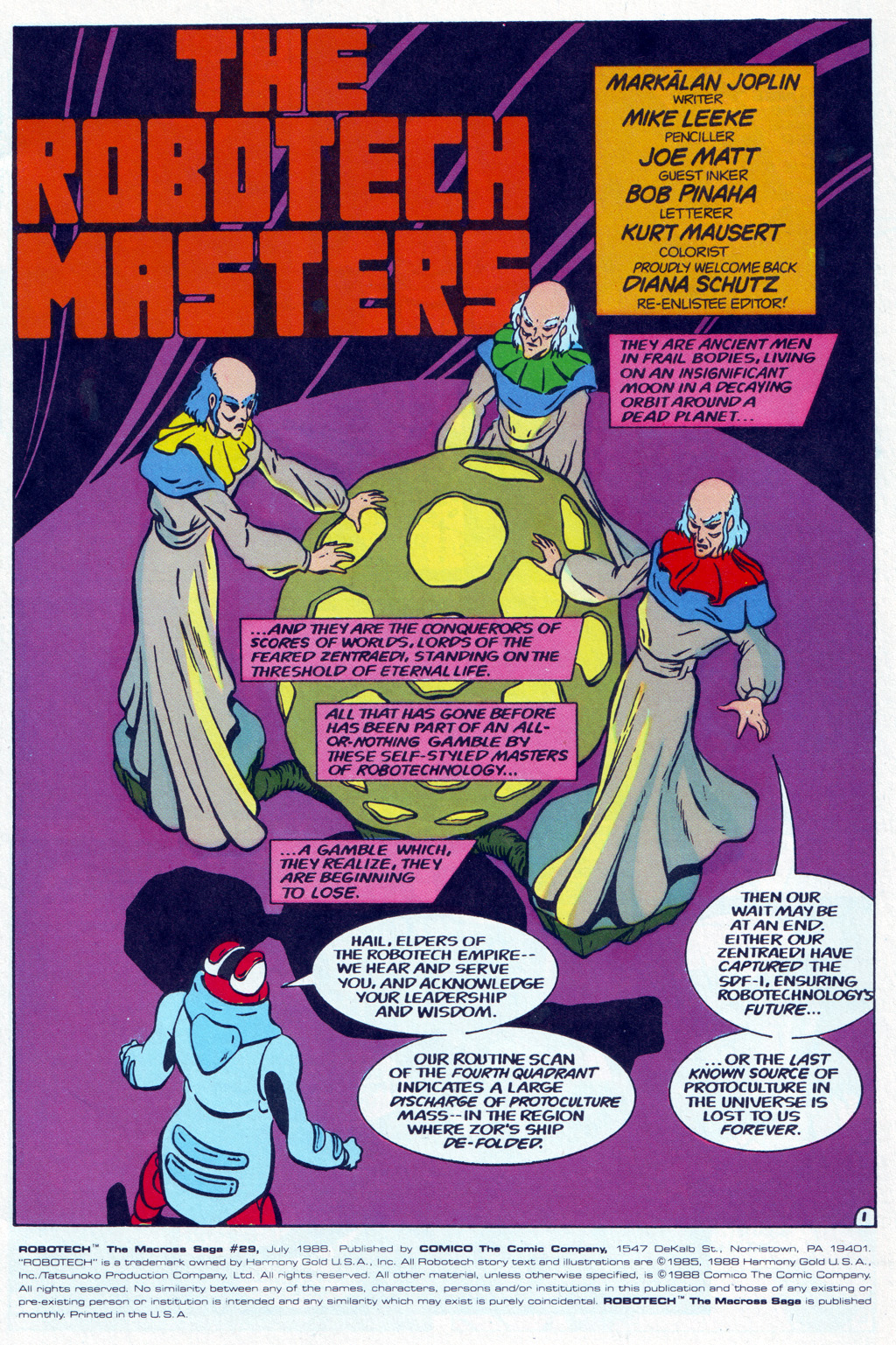 Robotech The Macross Saga Issue #29 - Page 2