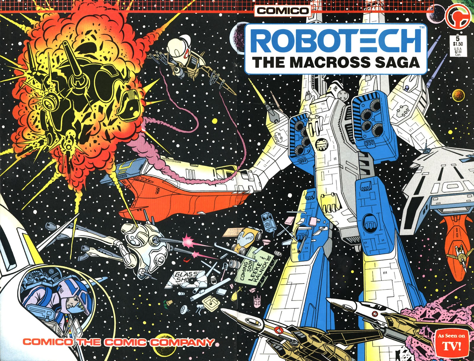 Robotech The Macross Saga Issue #5 - Page 1