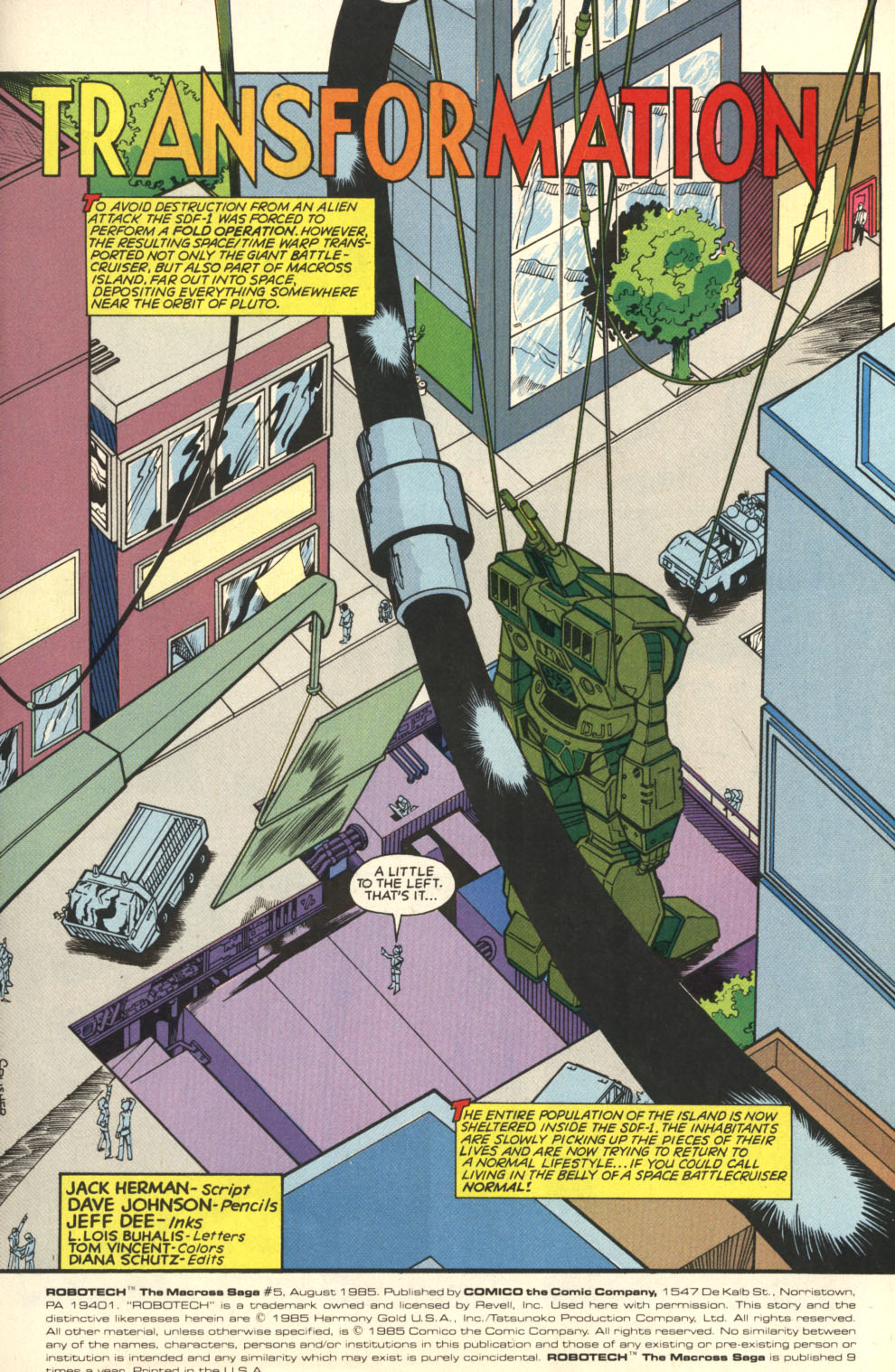 Robotech The Macross Saga Issue #5 - Page 2