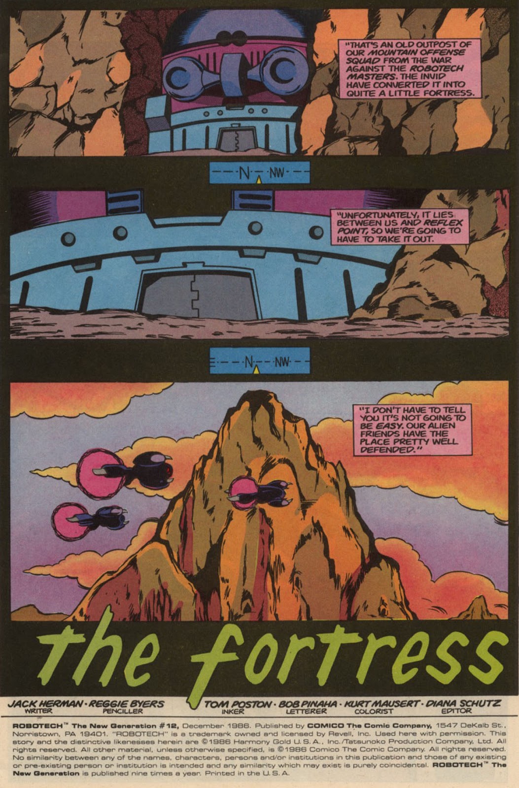 Robotech The New Generation Issue #12 - Page 3