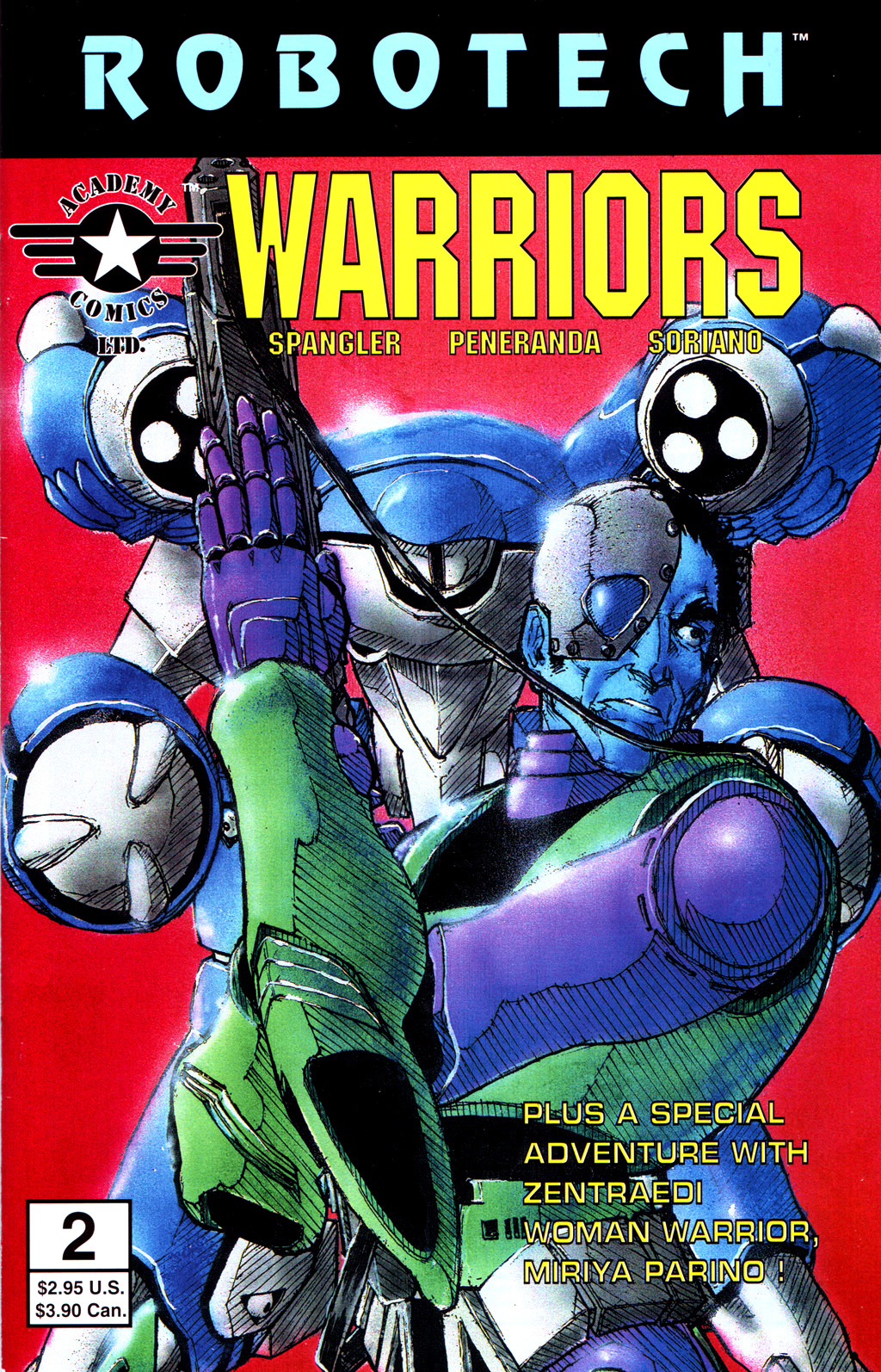 Robotech: Warriors Issue #2 - Page 1