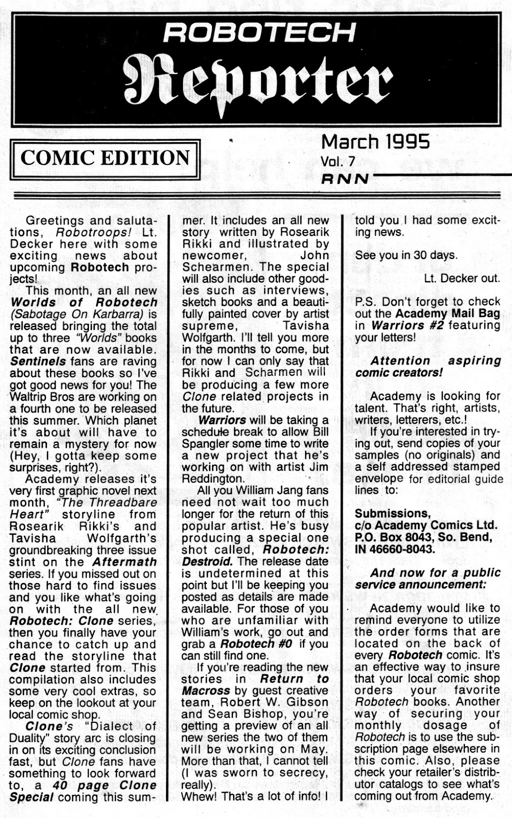 Robotech: Warriors Issue #2 - Page 30