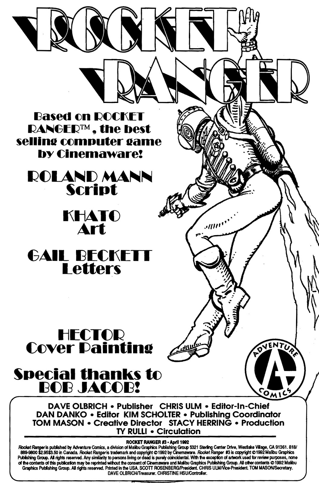 Rocket Ranger Issue #3 - Page 2