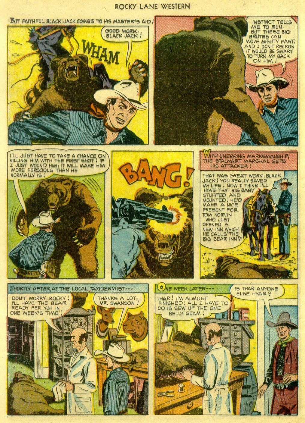 Rocky Lane Western (1949) Issue #47 - Page 11